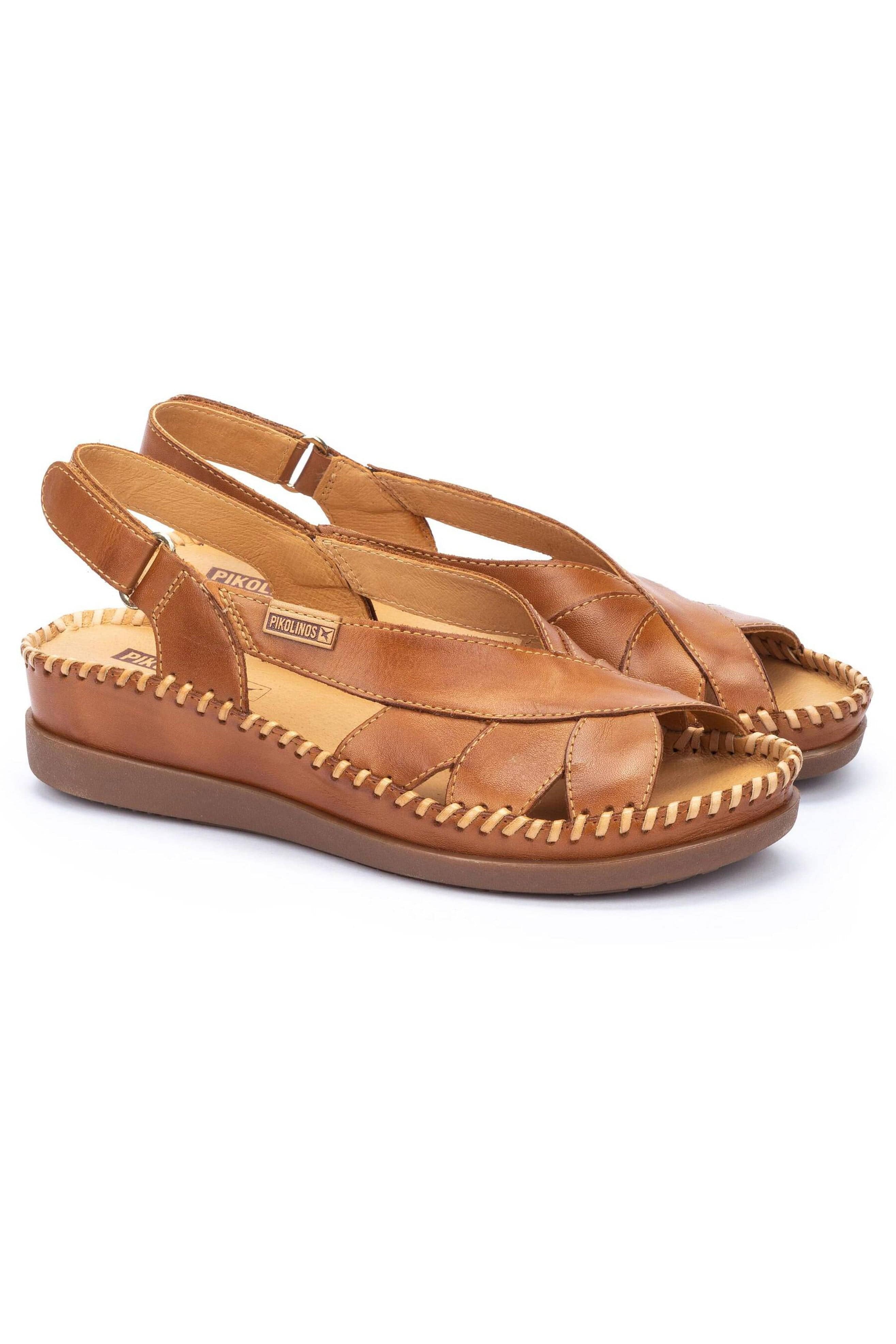 Cadaques Leather Sandals - Brandy - Image 2