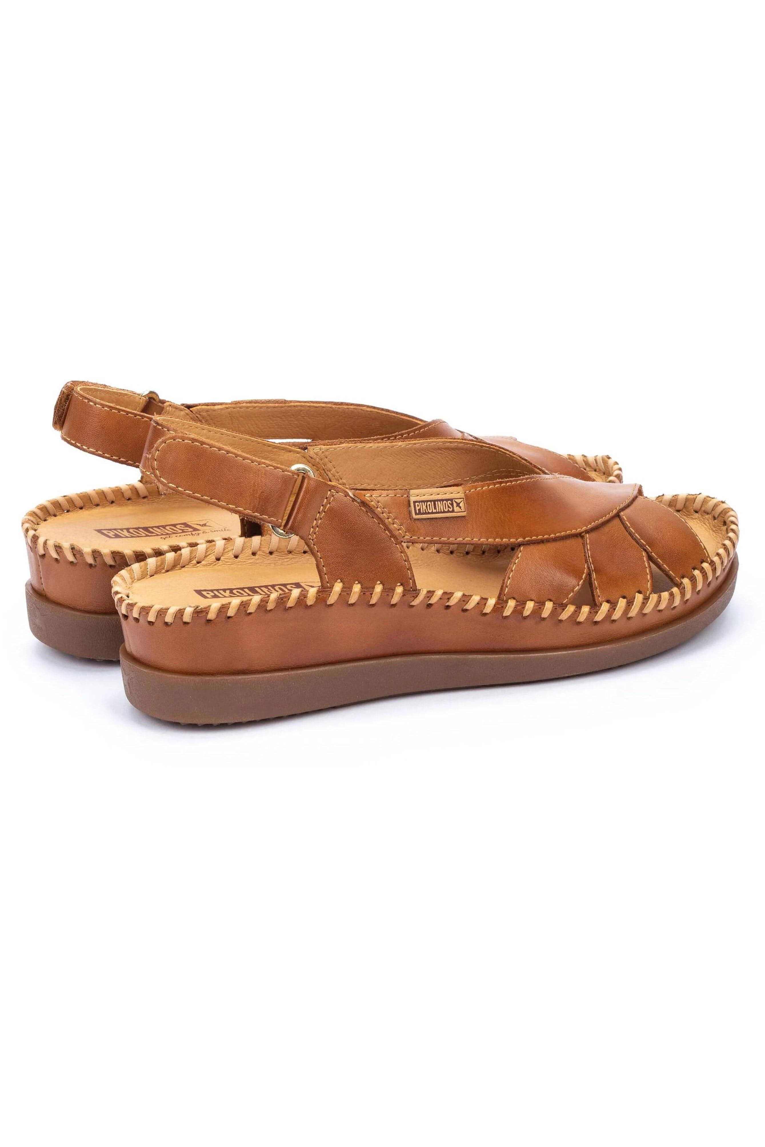 Cadaques Leather Sandals - Brandy - Image 3