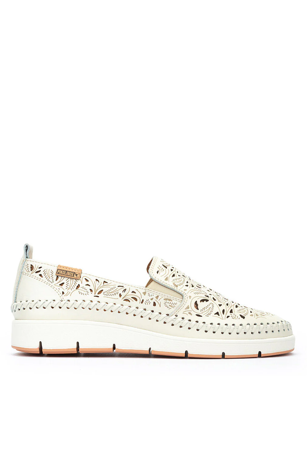 Tenerife Leather Detail Loafers - Nata