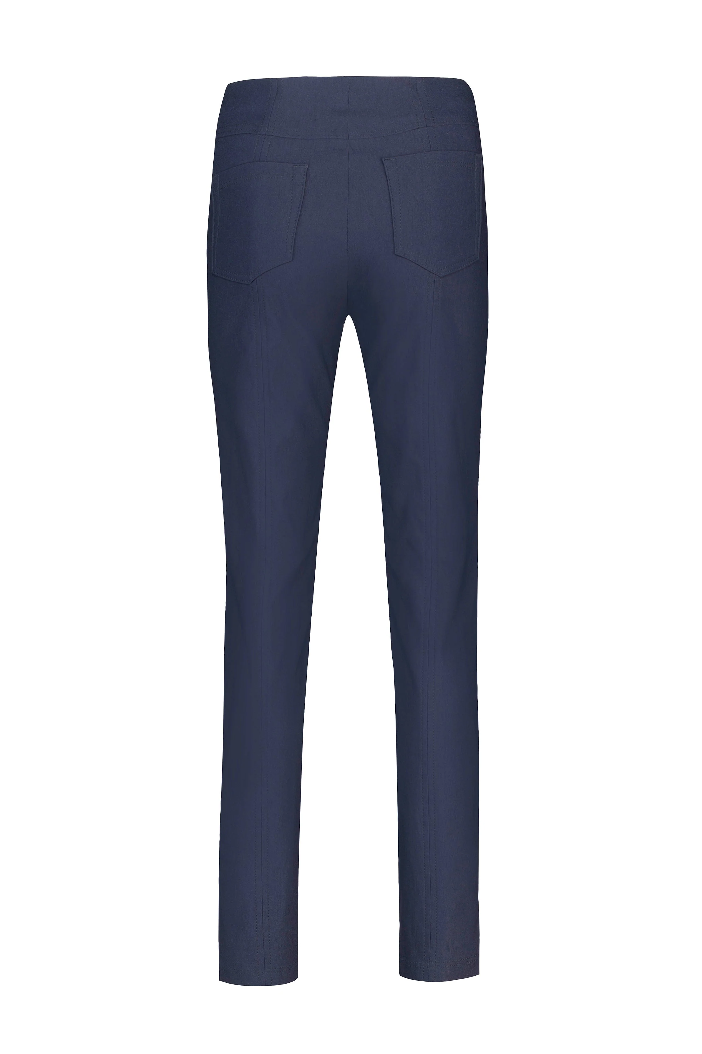 Bella 29" Leg Fleece Lined Winter Weight Trousers - Navy - Image 2
