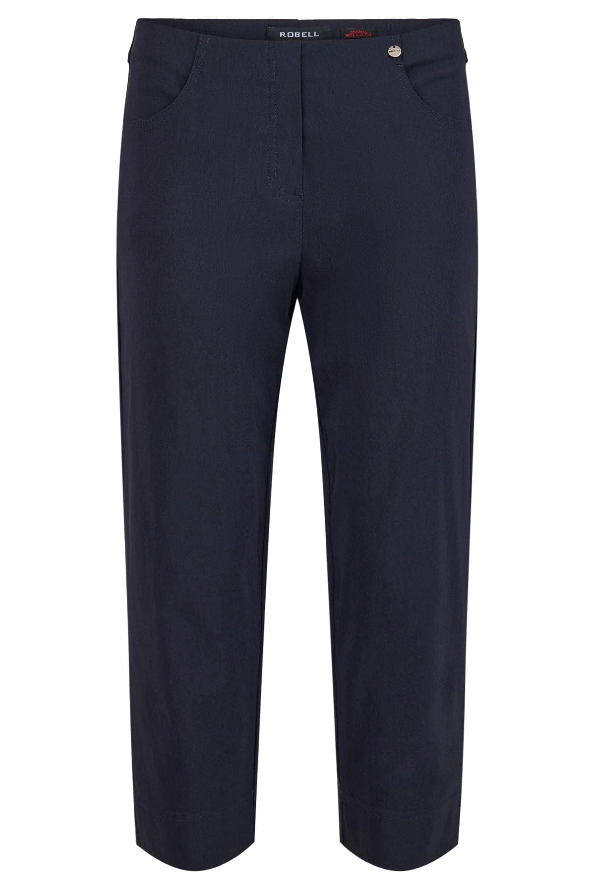Bella P 07 Cropped Trousers - Navy