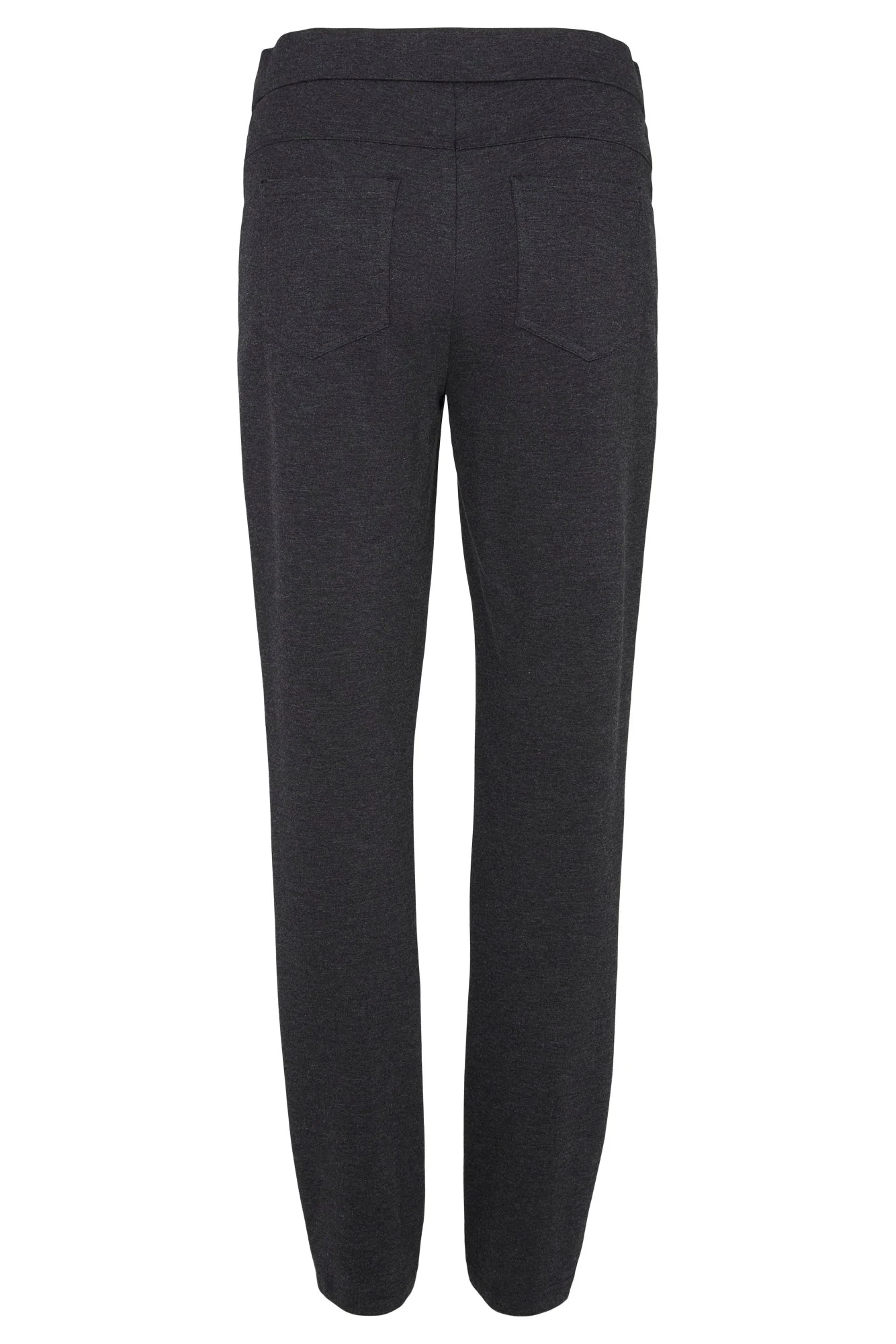 Bella P 29" Leg Winter Jersey Trousers - Dark Grey - Image 5