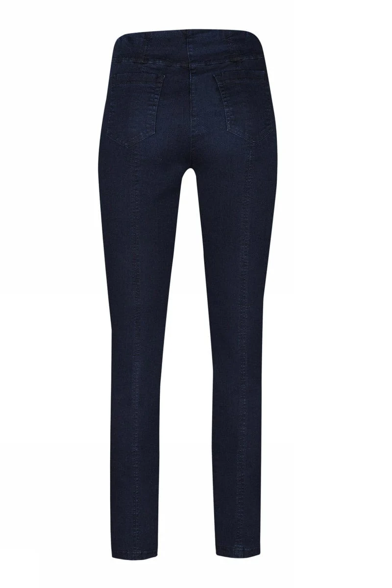 Bella Power Stretch Jeans - Navy - Image 3