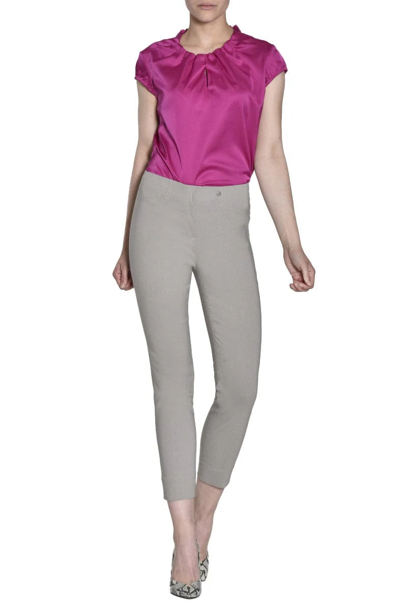 Rose 09 Ankle Grazer Trousers - Sand