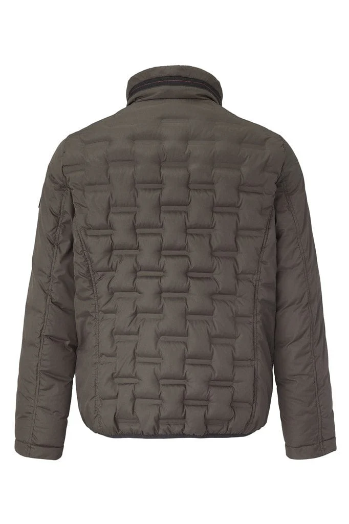Apollo Water Resistant Recycled Down Jacket - Olive - Image 4