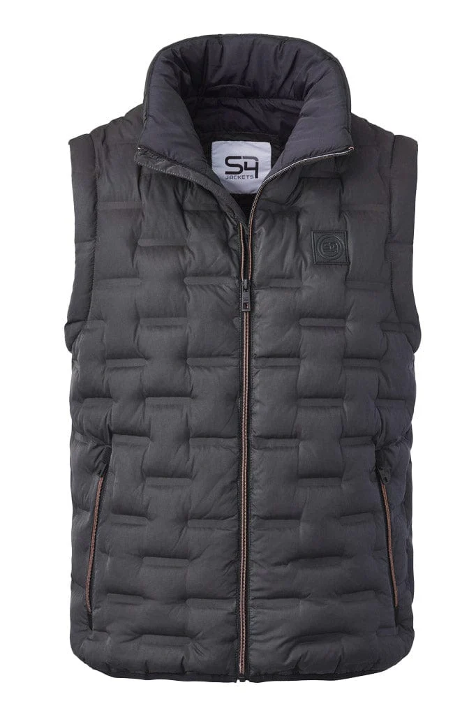 Ares Water Resistant Recycled Down Gilet - Navy