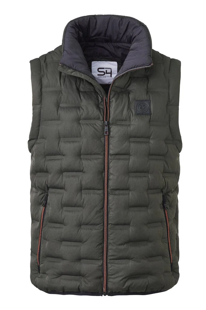 Ares Water Resistant Recycled Down Gilet - Olive
