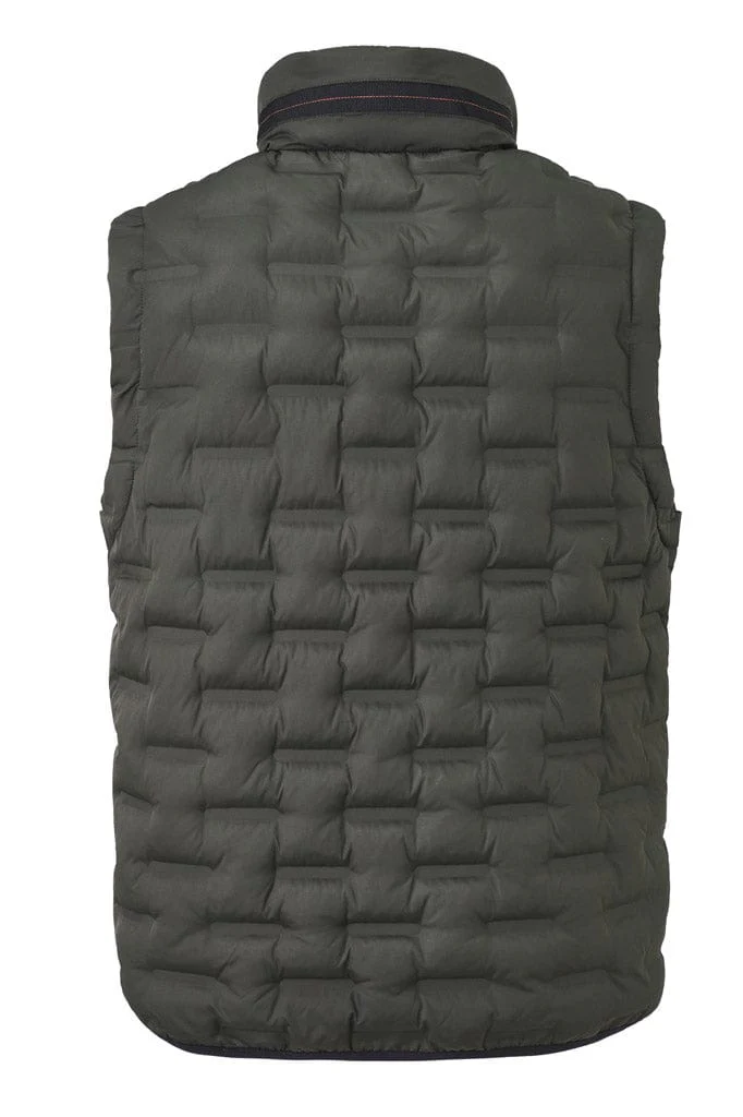 Ares Water Resistant Recycled Down Gilet - Olive - Image 5