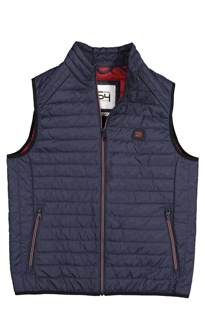 Willis Quilted Gilet - Dark Navy