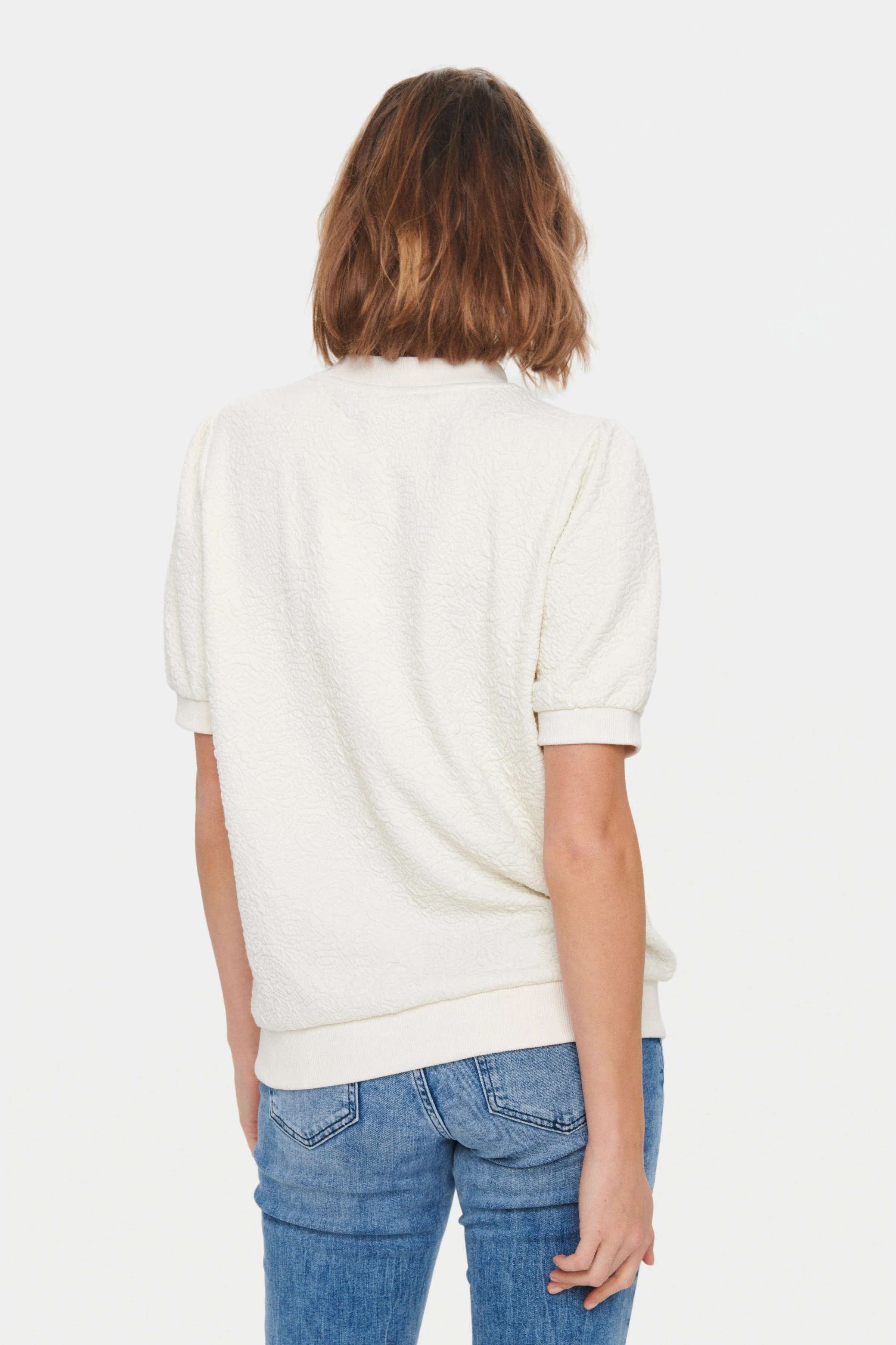 Andy Short Sleeve Sweatshirt - Ice - Image 5