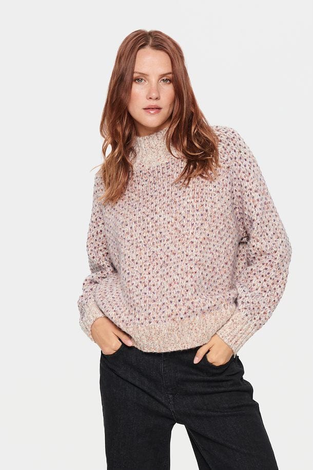 Anna Jumper - Petunia Melange - Image 3