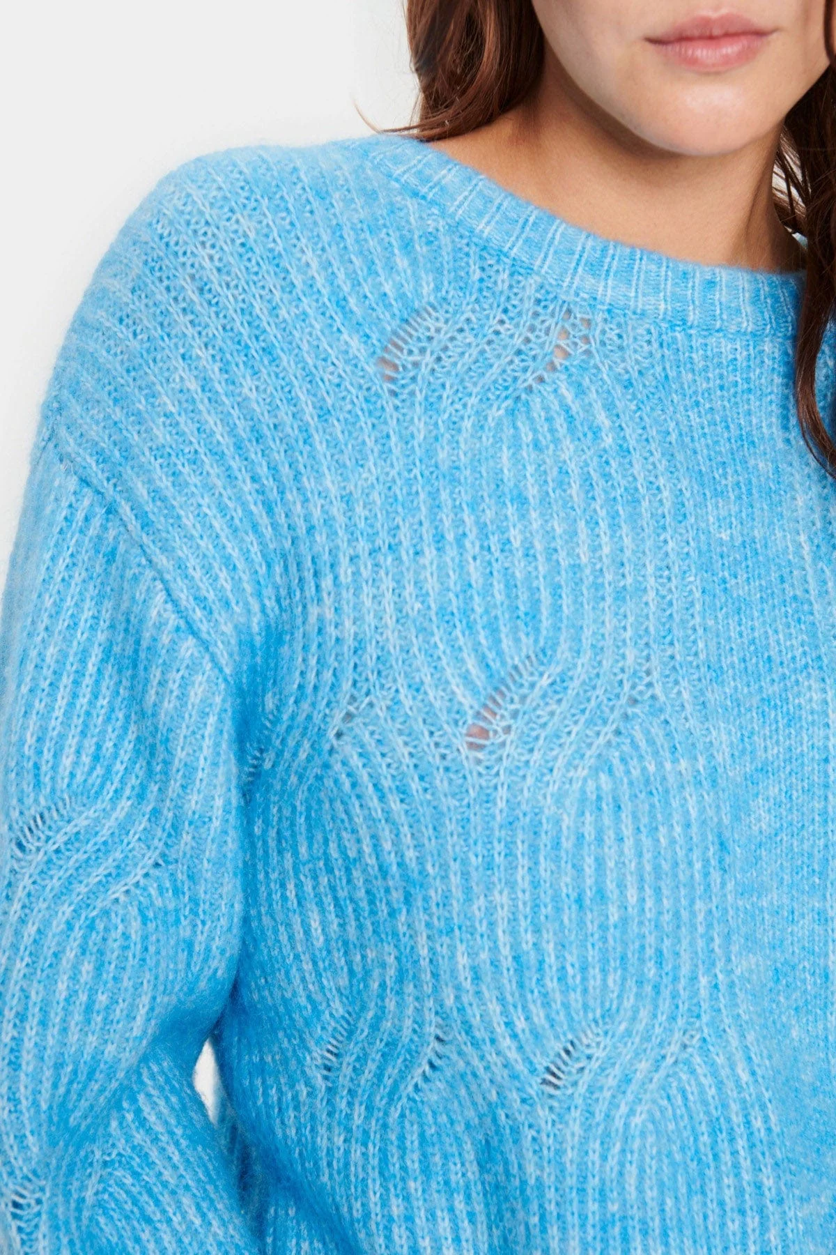 Arabella Jumper - Bonnie Blue Melange - Image 5