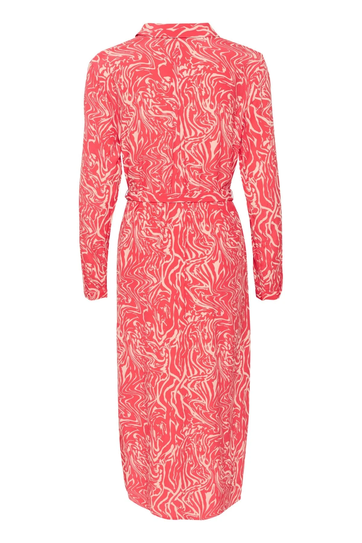 Blanca Printed Midi Dress - Cayenne Water Strokes - Image 2