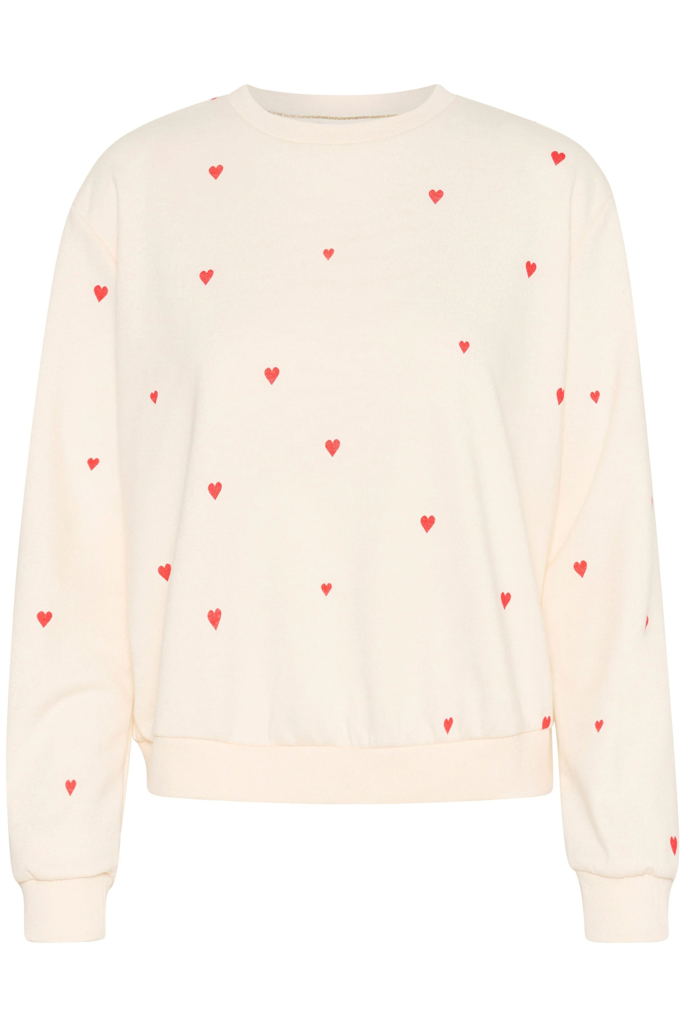 Dagna Printed Sweatshirt - Ice Flame Hearts - Image 2