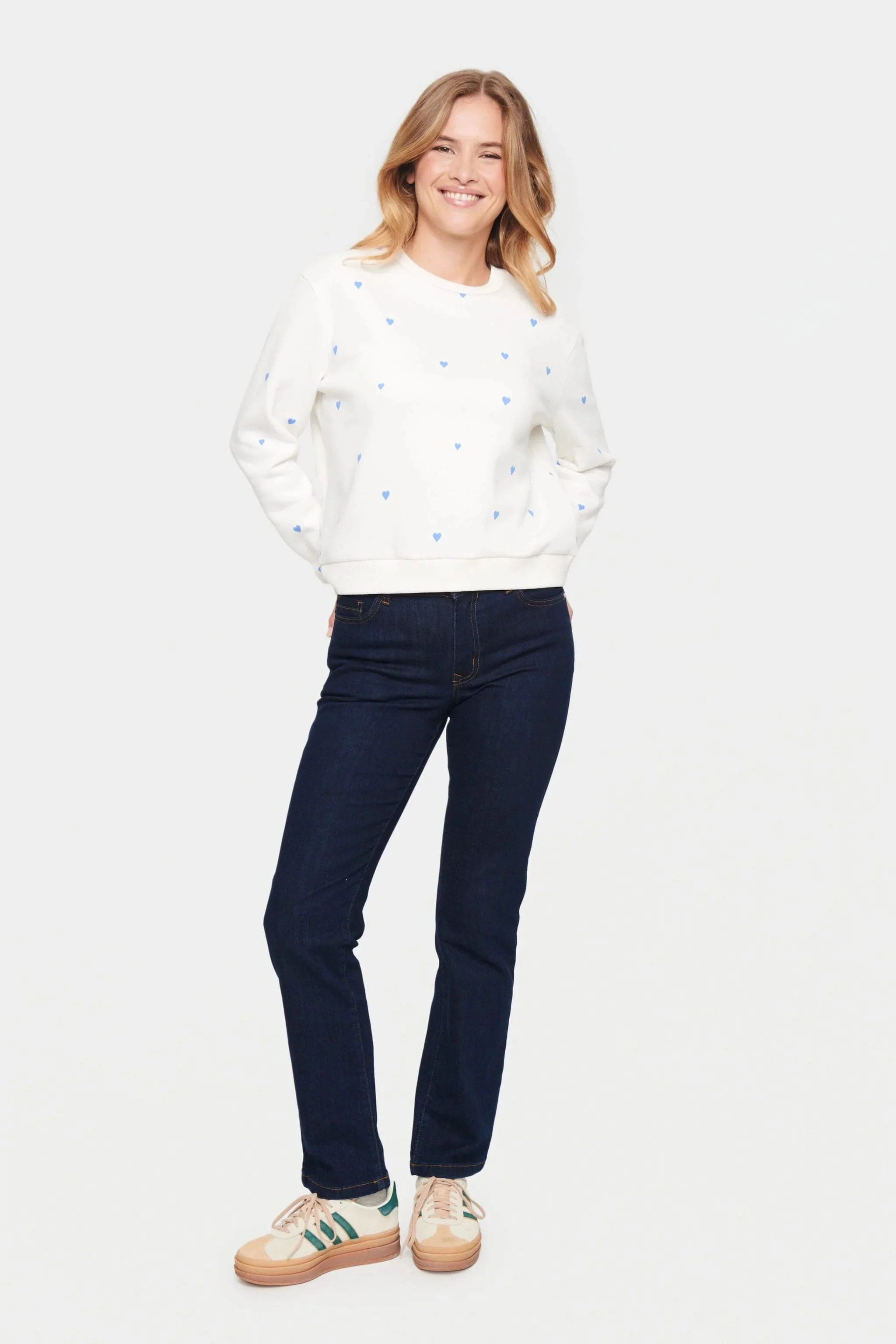 Dagna Printed Sweatshirt - Ultramarine Harts - Image 5