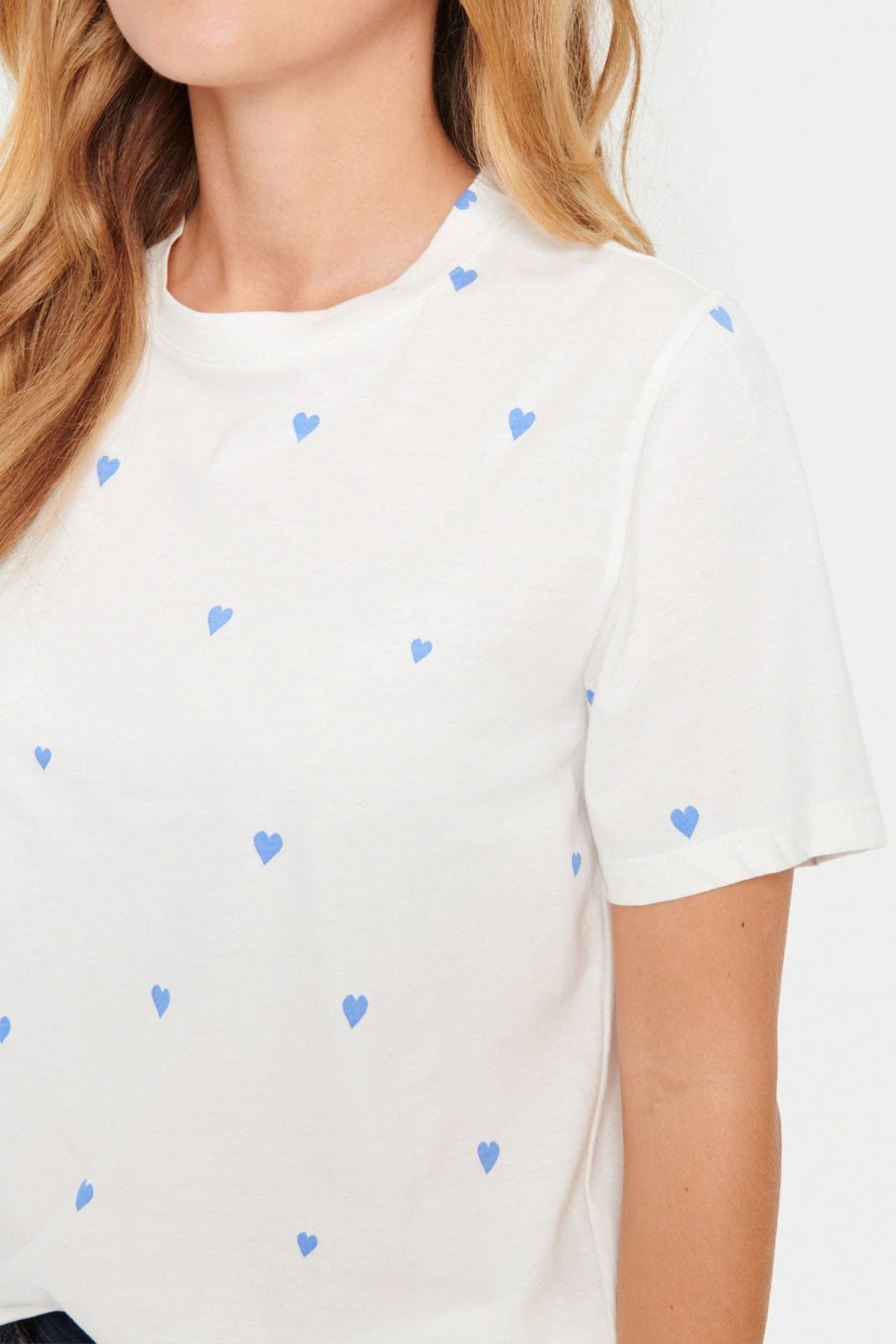 Dagni Printed T-Shirt - Ultramarine Harts - Image 3