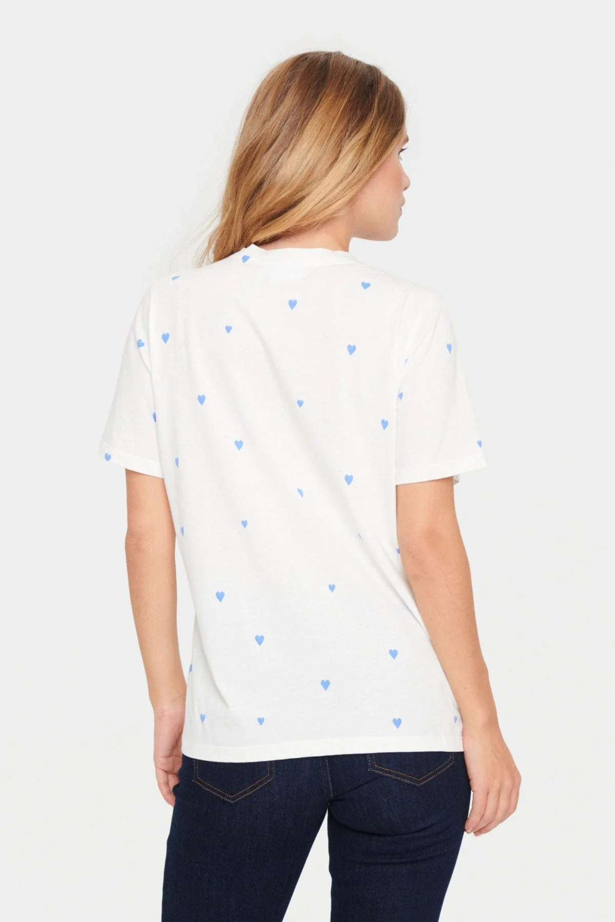 Dagni Printed T-Shirt - Ultramarine Harts - Image 5