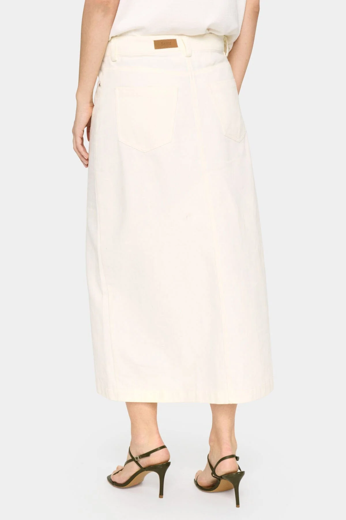 Diki Denim Midi Skirt - Ice - Image 5