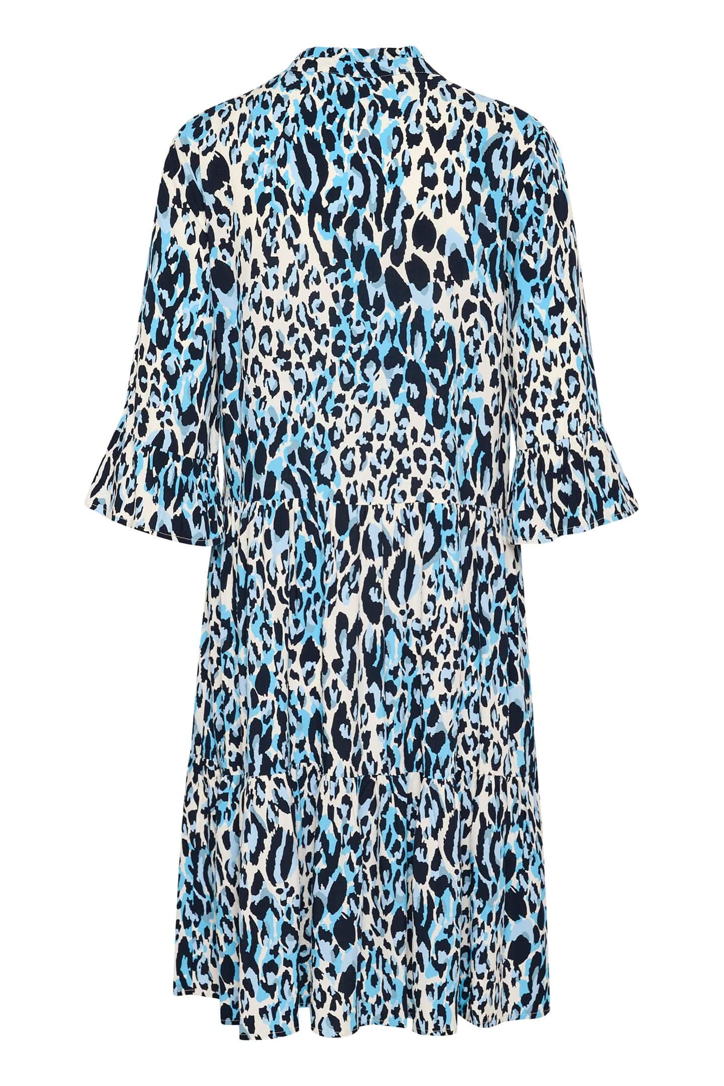 Eda Printed Dress - Baby's Breath Blue Animal - Image 7