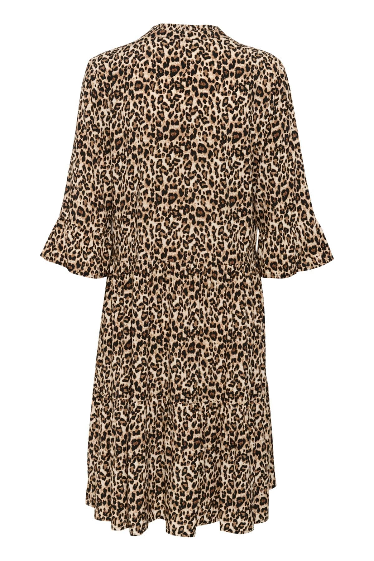 Eda Printed Dress - Black Reg Leo - Image 6