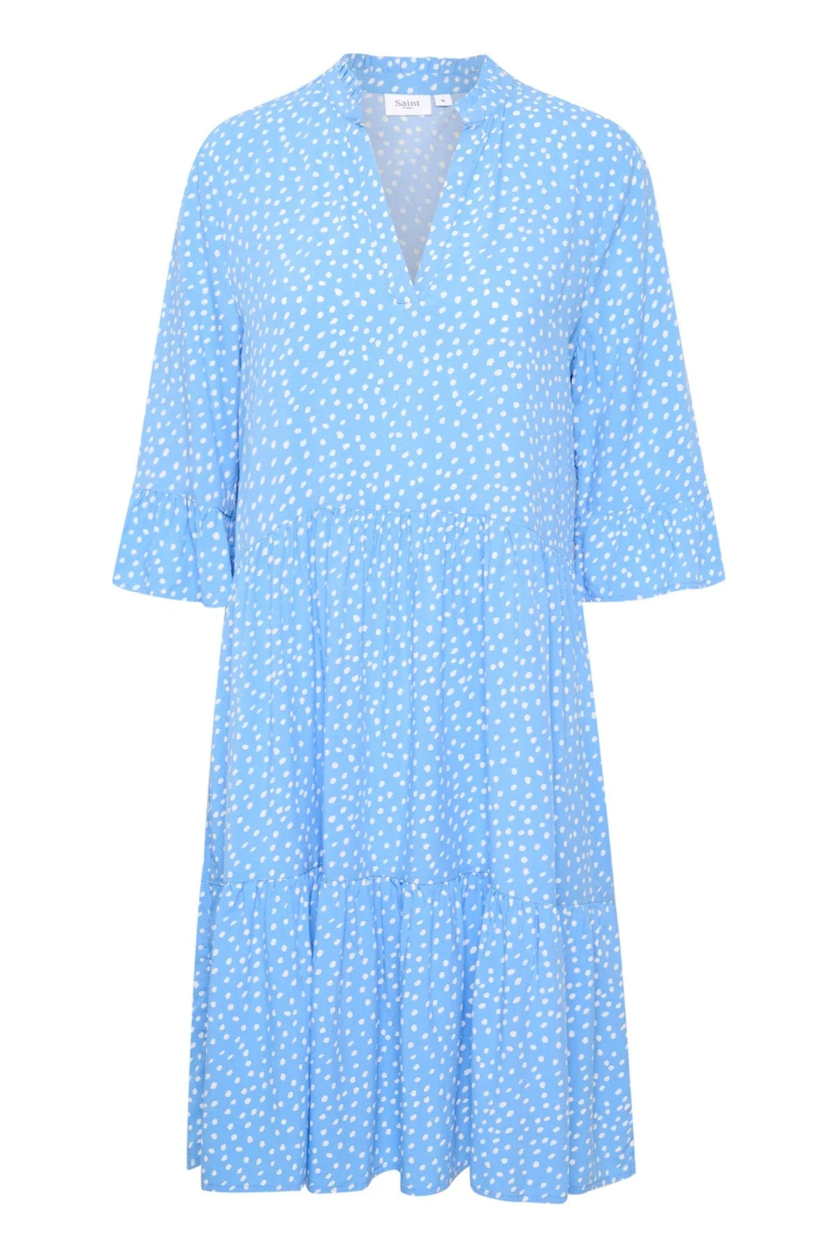 Eda Printed Dress - Ice Drea Dots
