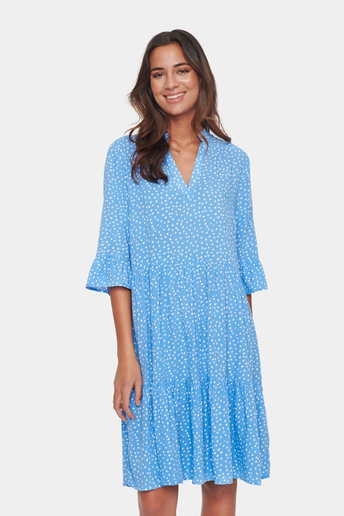 Eda Printed Dress - Ice Drea Dots - Image 5