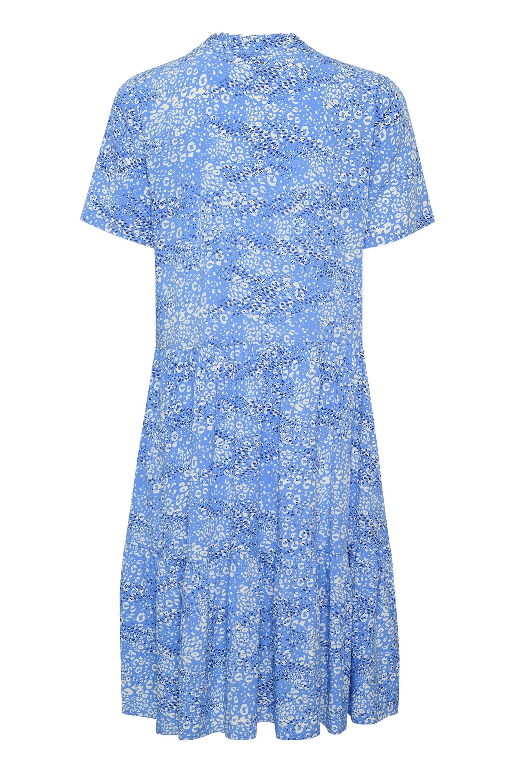 Eda Short Sleeve Dress - Ultramarine Leo - Image 5