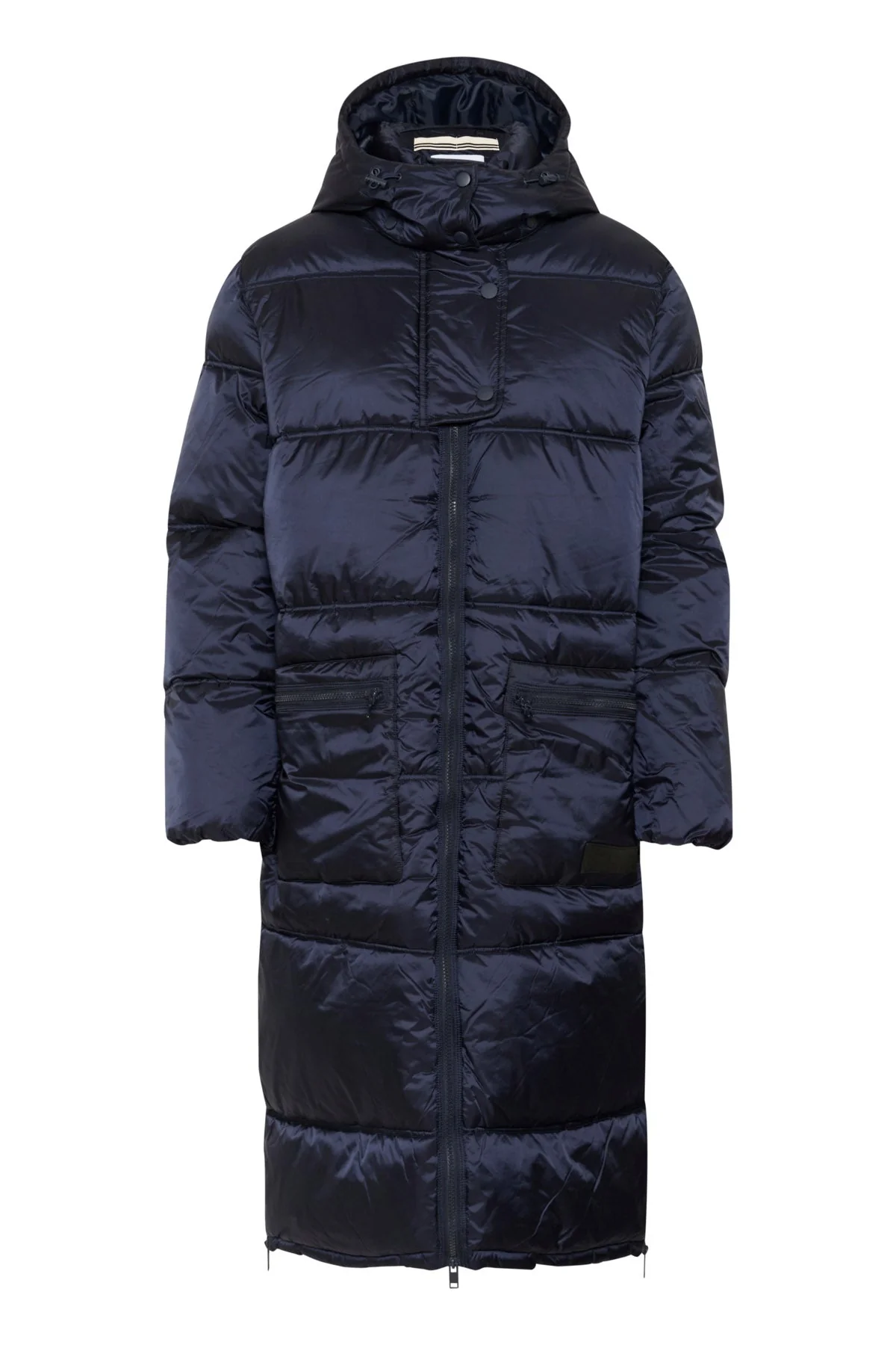 Frances Longline Puffer Coat - Night Sky