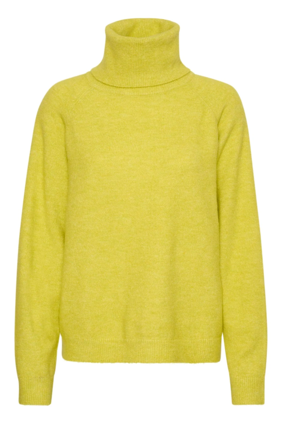 Garbie Rollneck Jumper - Celery