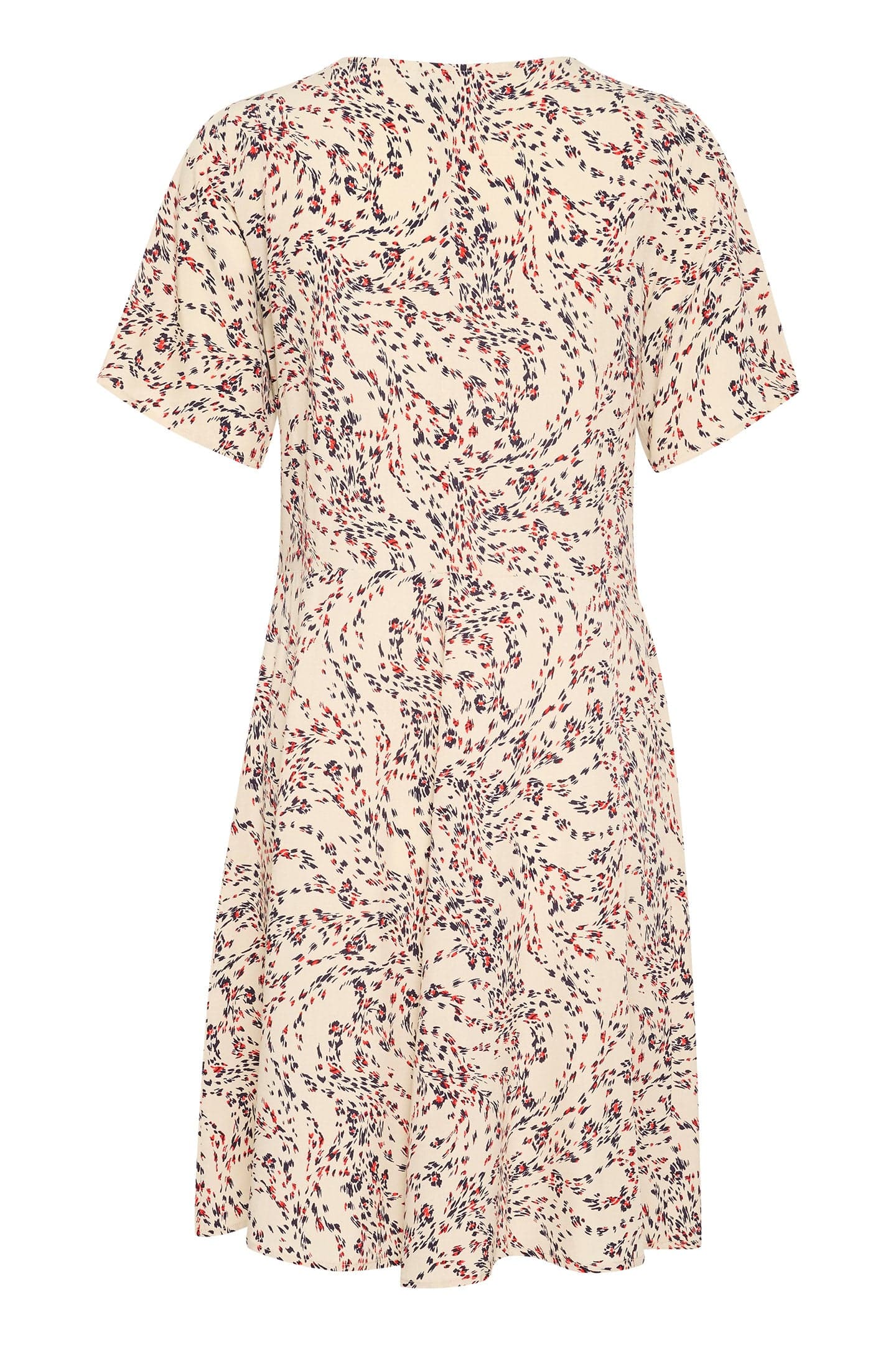 Gisla Mini Dress - Fog Windswept Leaves - Image 7