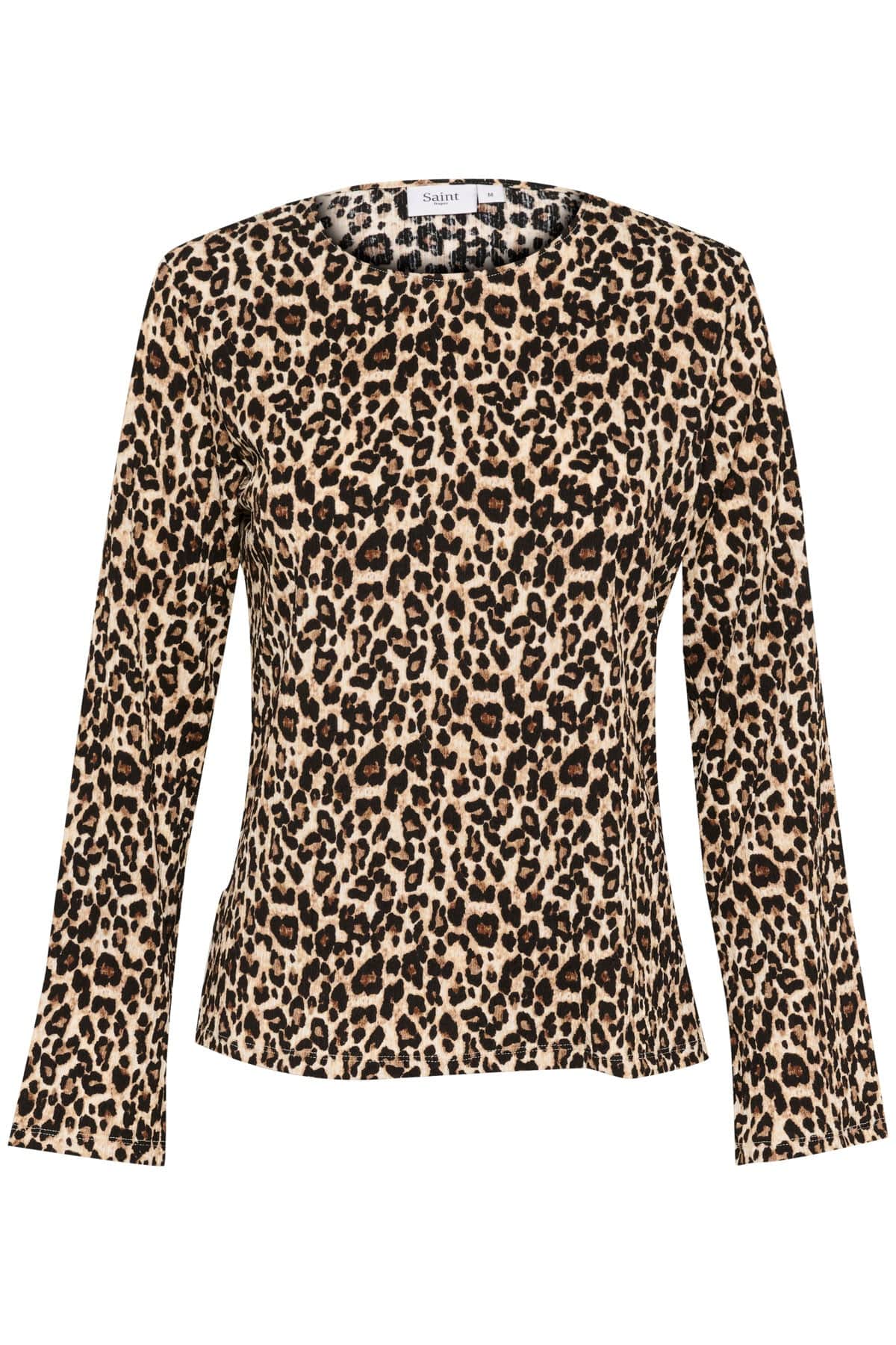 Ilyssa Flared Sleeve Top - Black Reg Leo