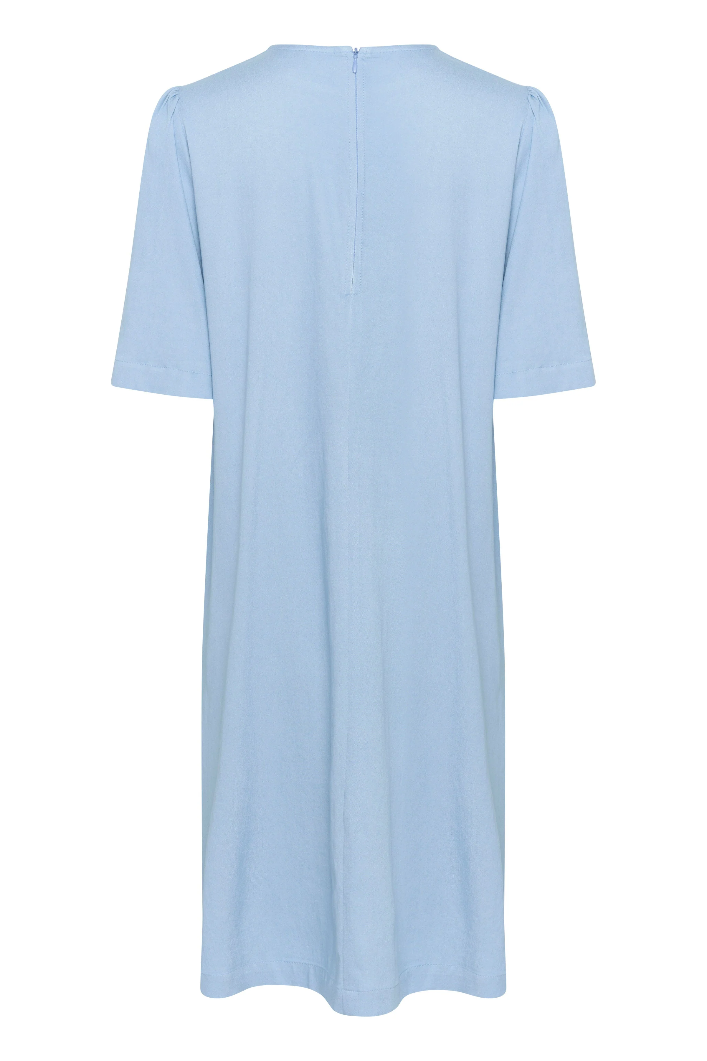 Jarlien Flutter Sleeve Dress - Airy Blue - Image 6
