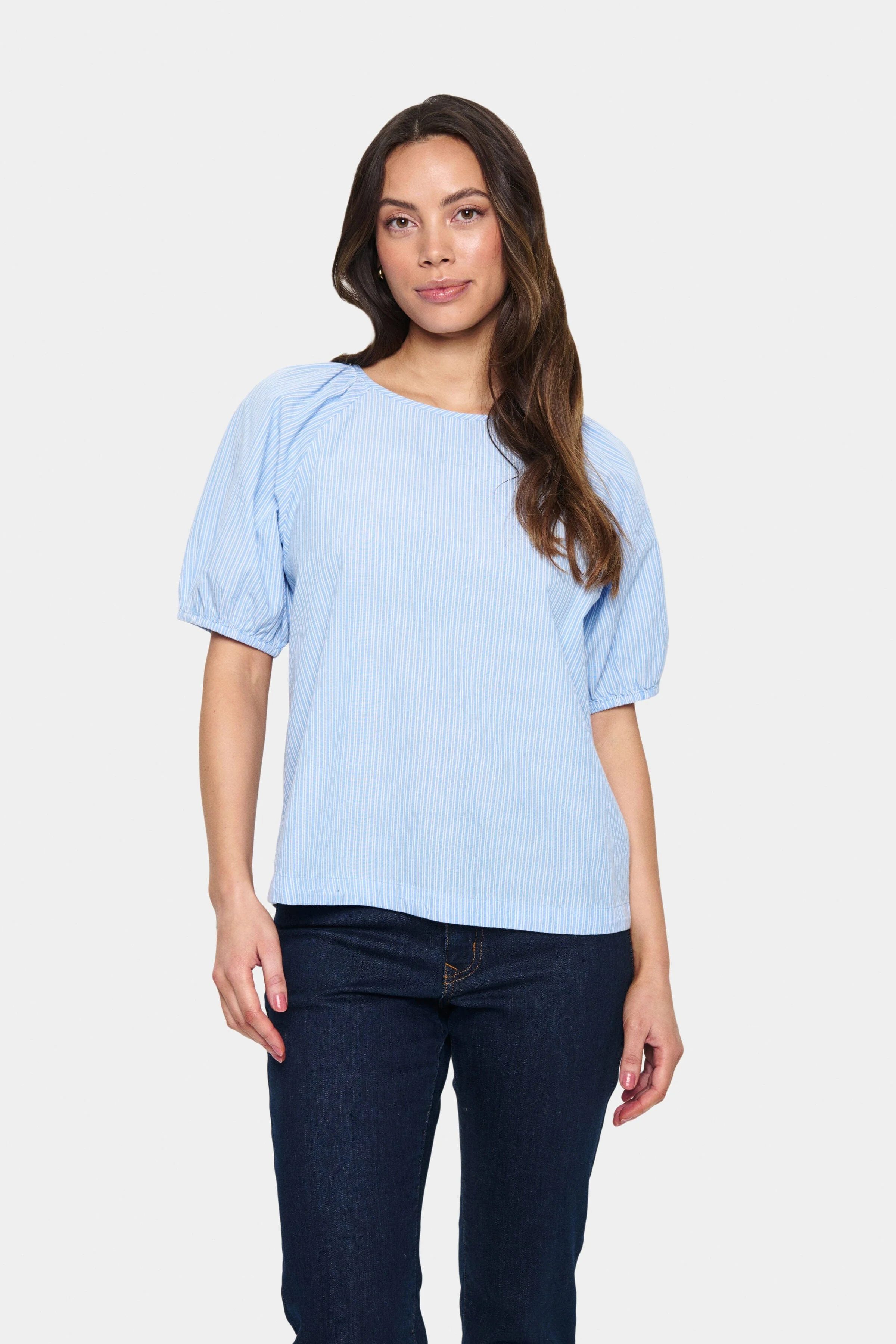Josefia Top - Airy Blue Ice Stripe - Image 2