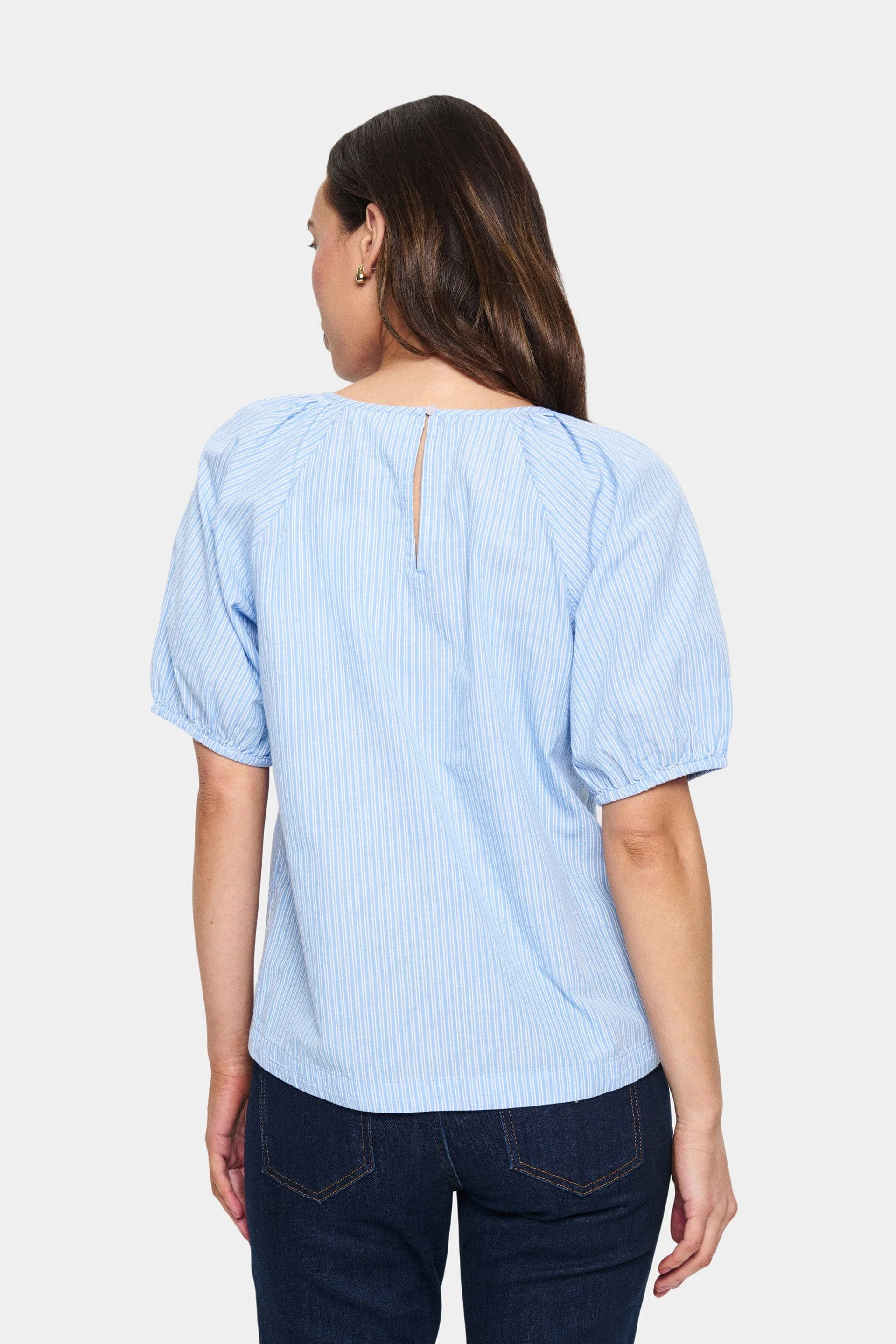 Josefia Top - Airy Blue Ice Stripe - Image 3