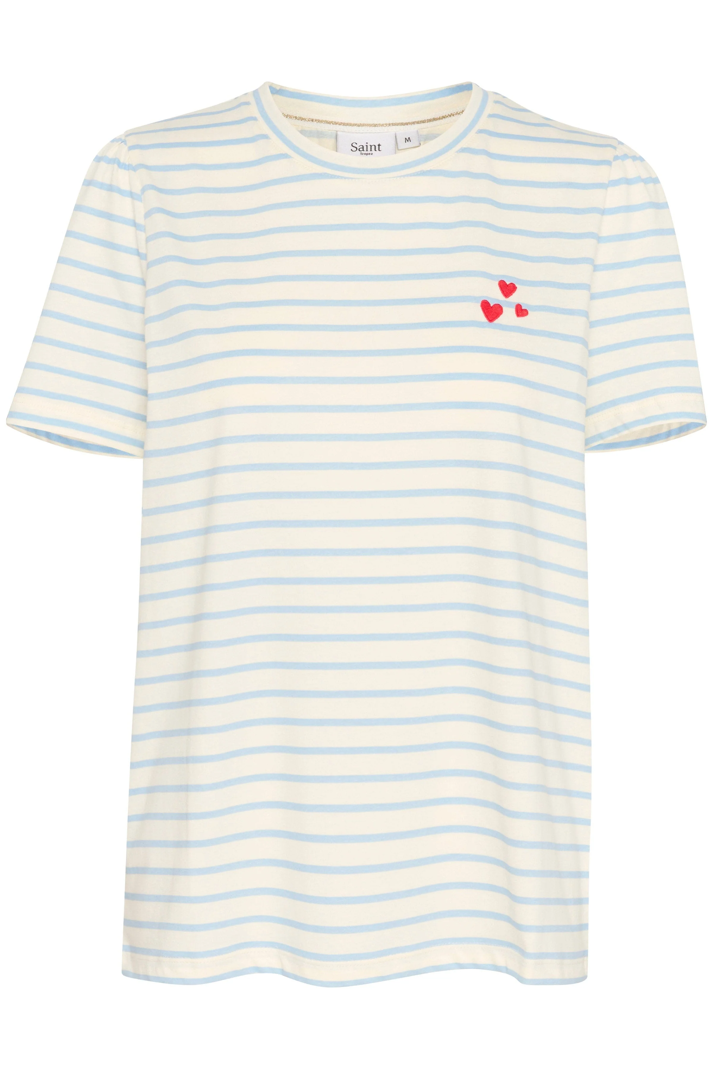 Jucia T-Shirt - Airy Blue White Stripe