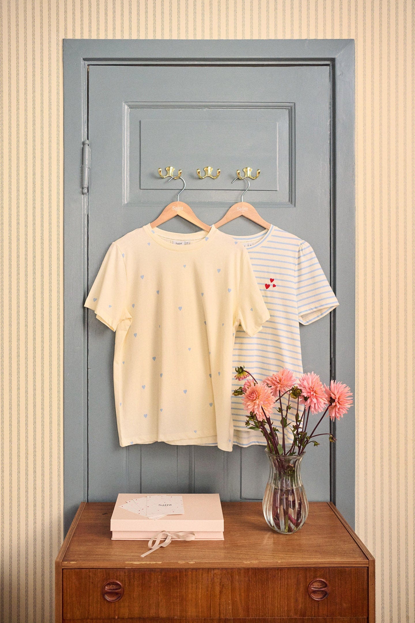 Jucia T-Shirt - Airy Blue White Stripe - Image 7