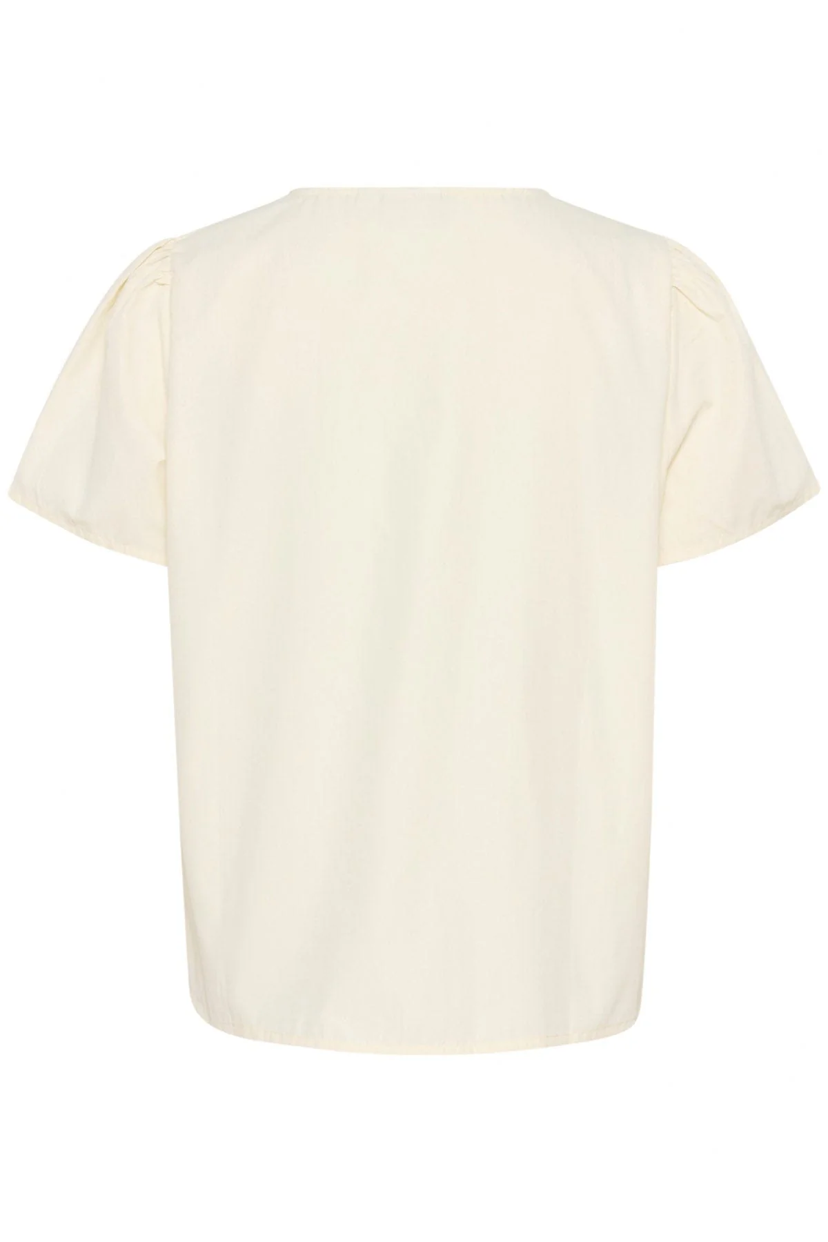 Kitty Tie Detail Blouse - Winter White - Image 3
