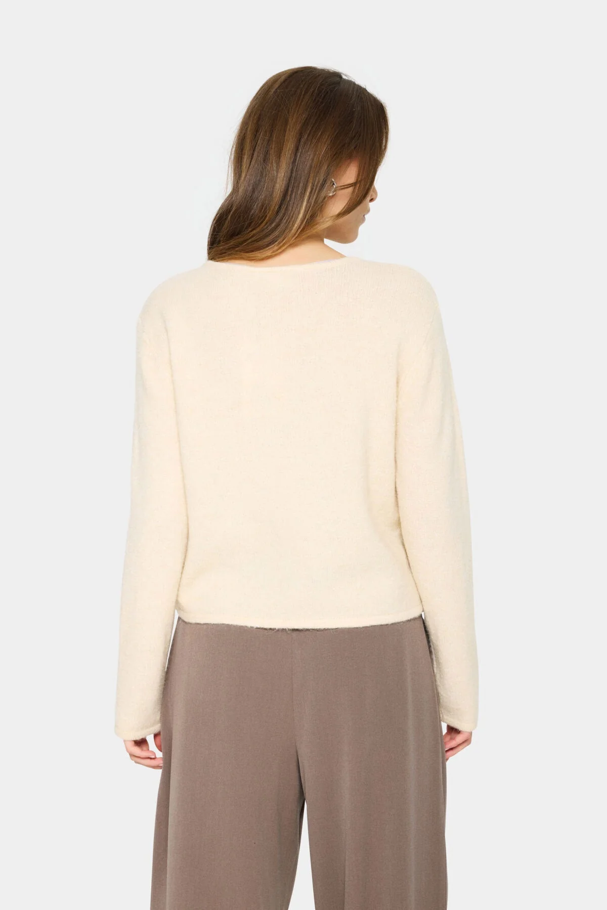 Larna Cardigan - Fog - Image 5