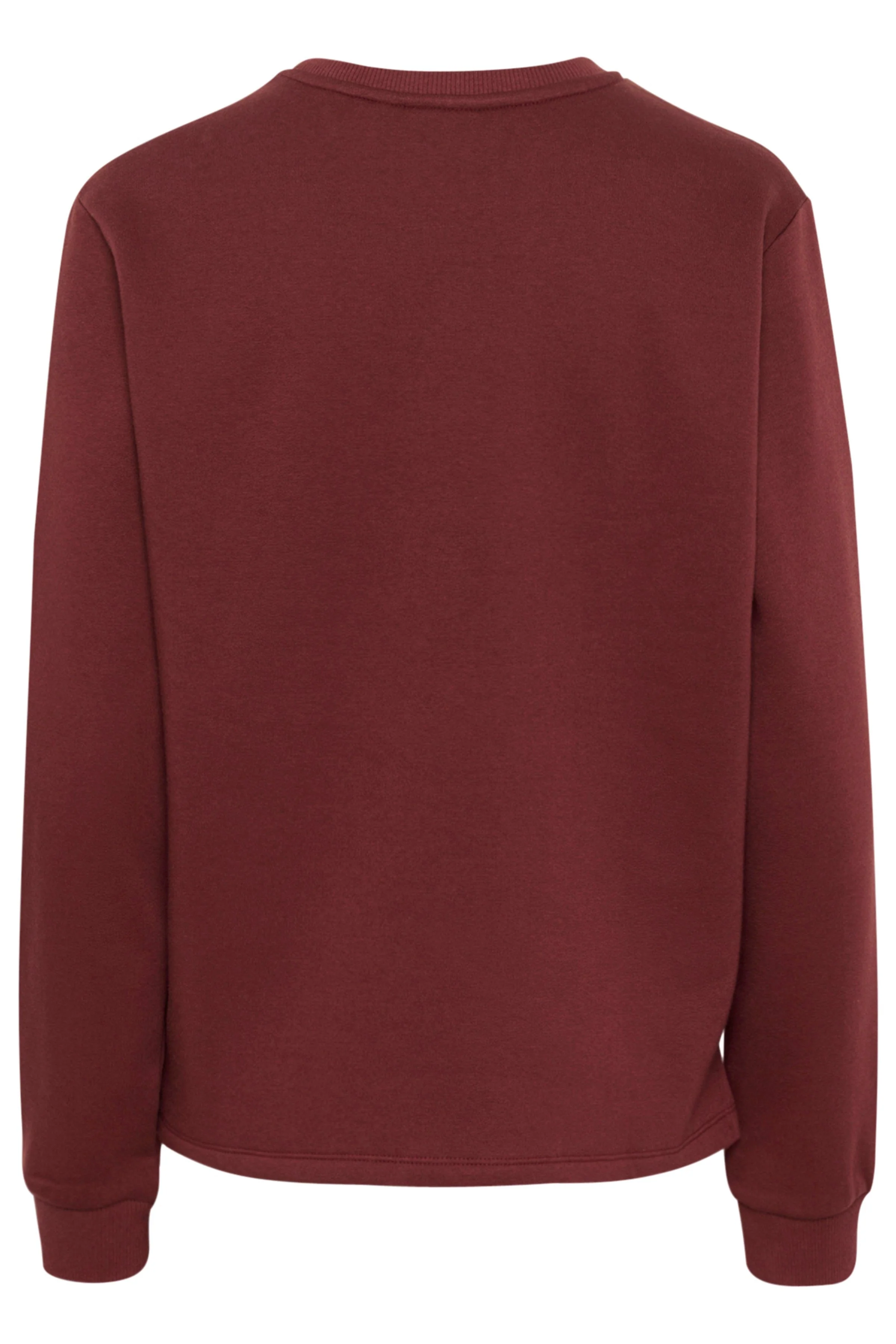 Lyona Slogan Sweatshirt - Decadent Chocolate - Image 3