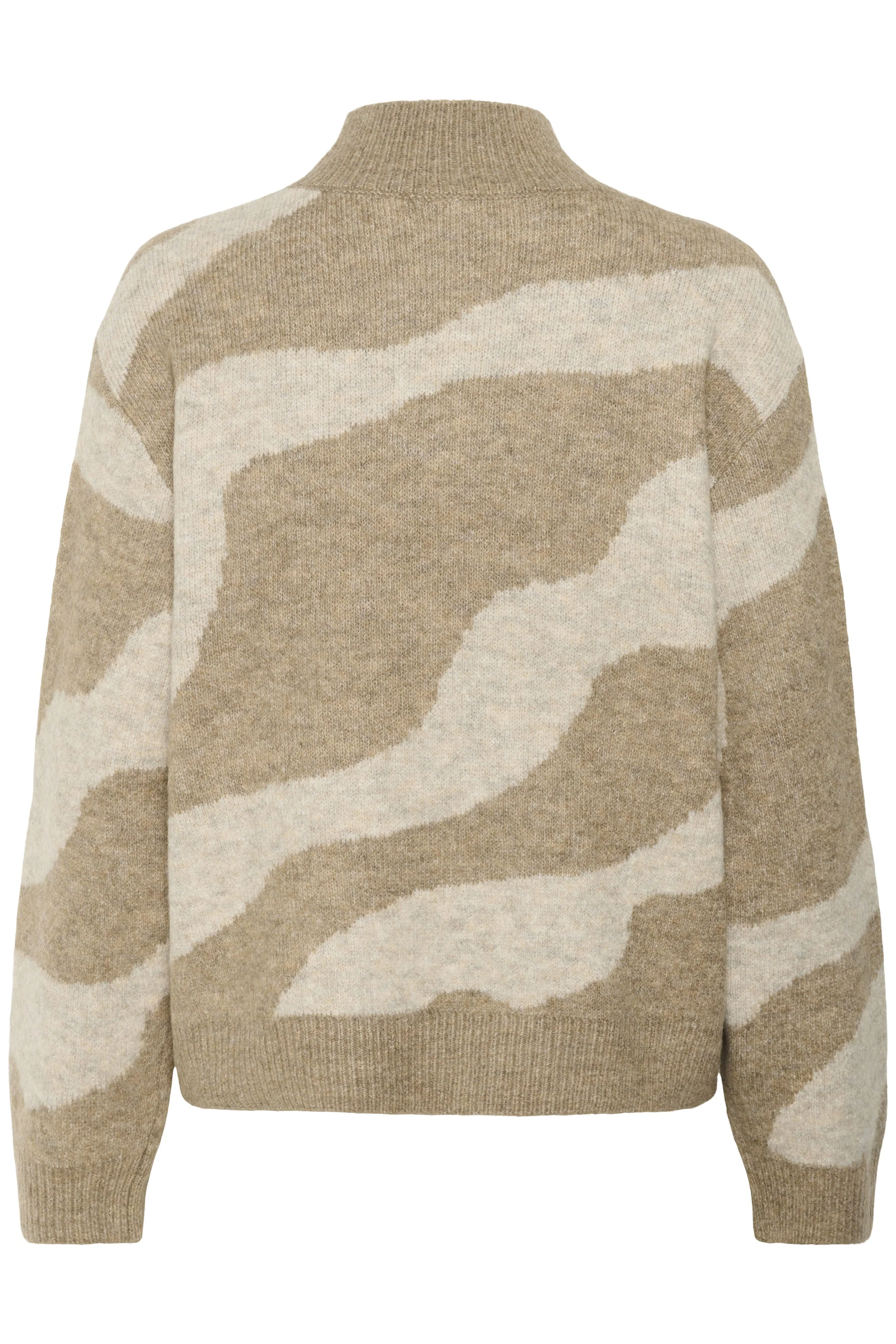Mallie Patterned Jumper - Tiger's Eye - Image 6