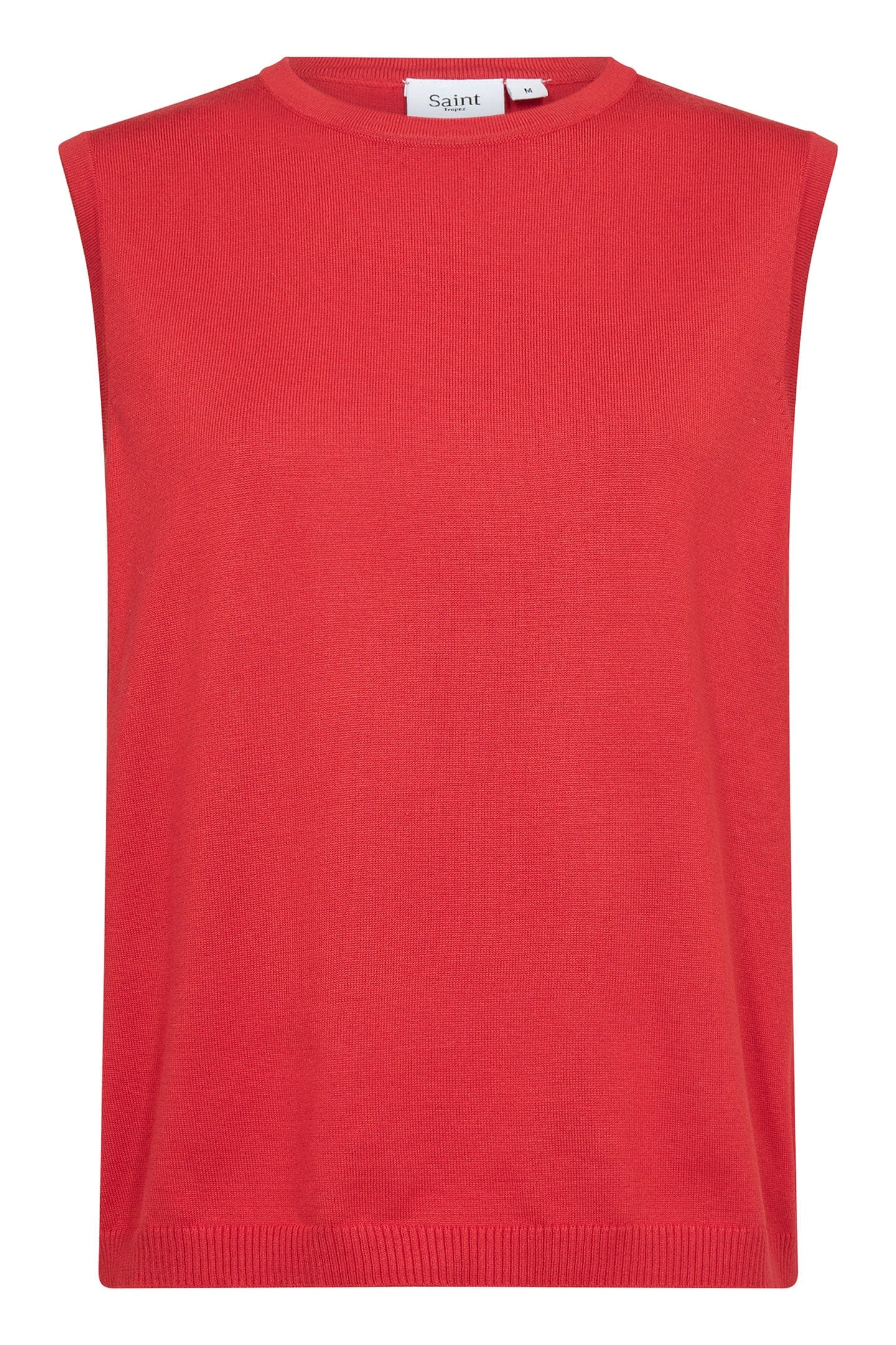 Mila Knitted Vest - Flame Scarlet