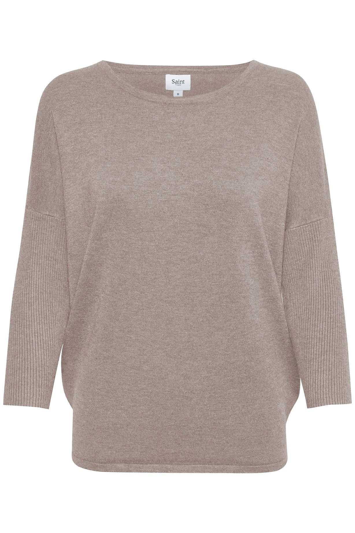 Mila Round Neck Jumper - Atmos Melange