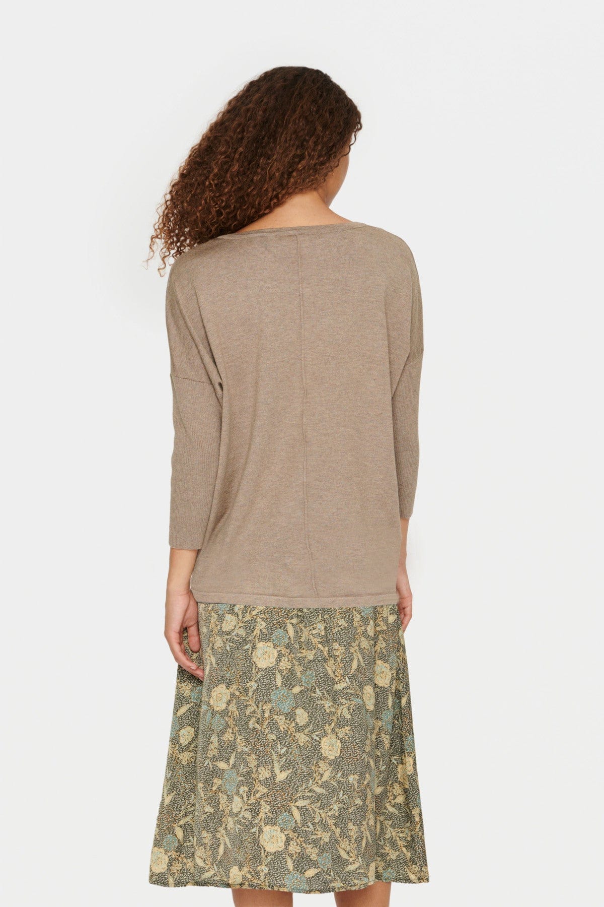 Mila Round Neck Jumper - Atmos Melange - Image 5