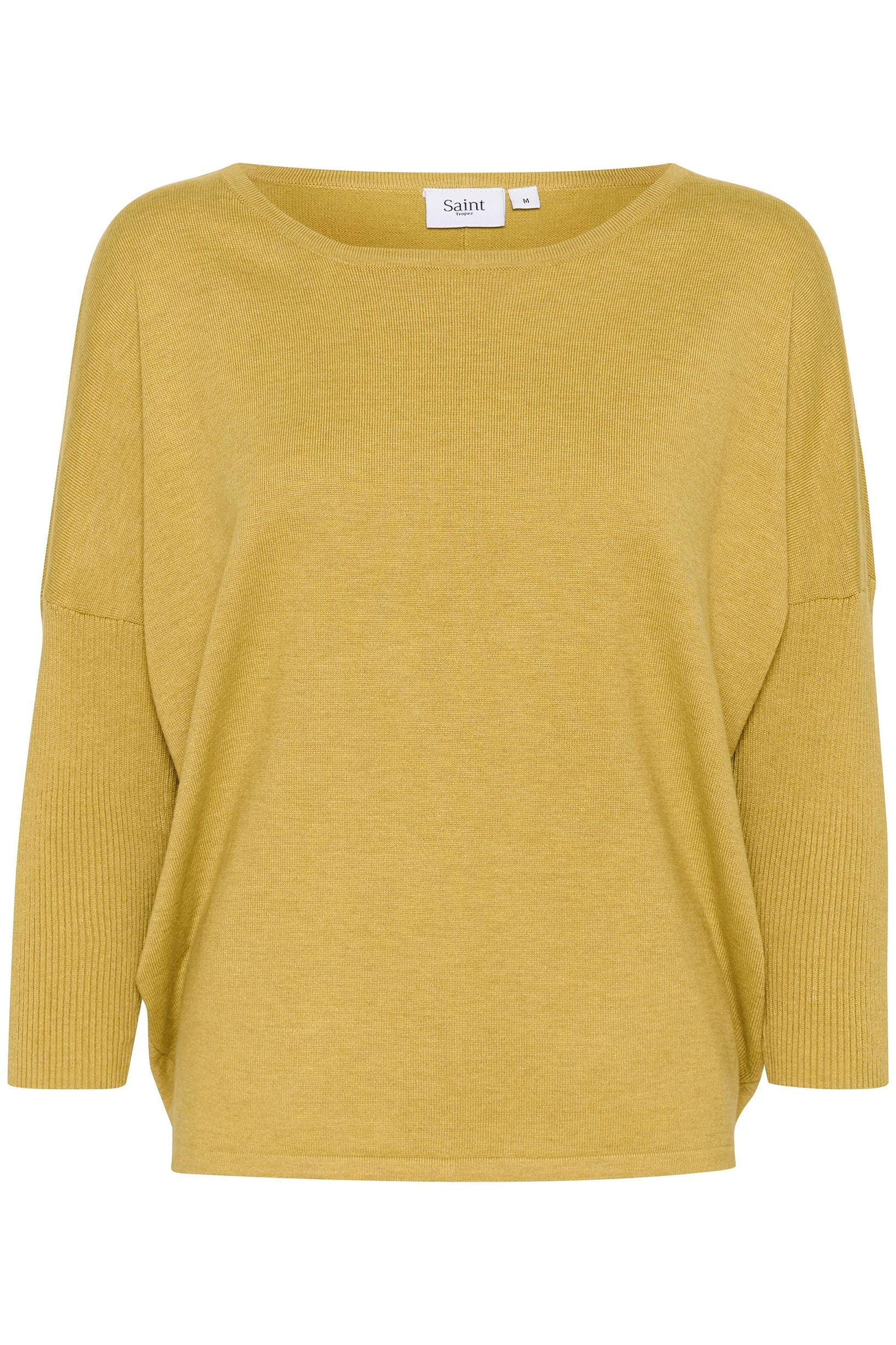 Mila Round Neck Jumper - Burnished Gold Melange