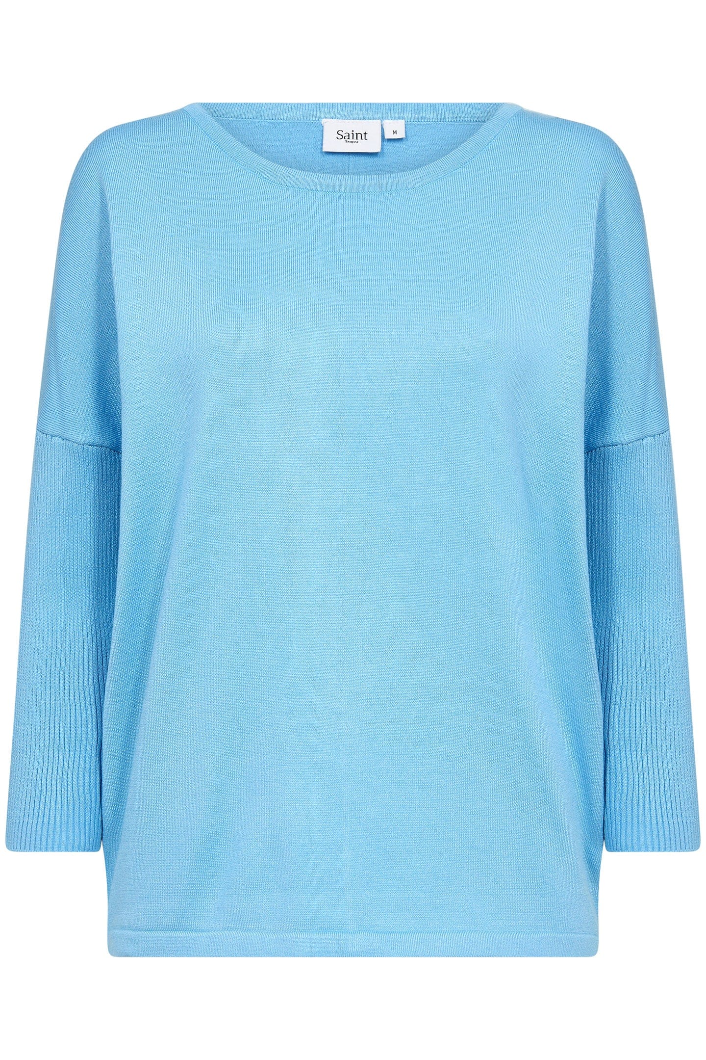 Mila Round Neck Jumper - Ethereal Blue - Image 2