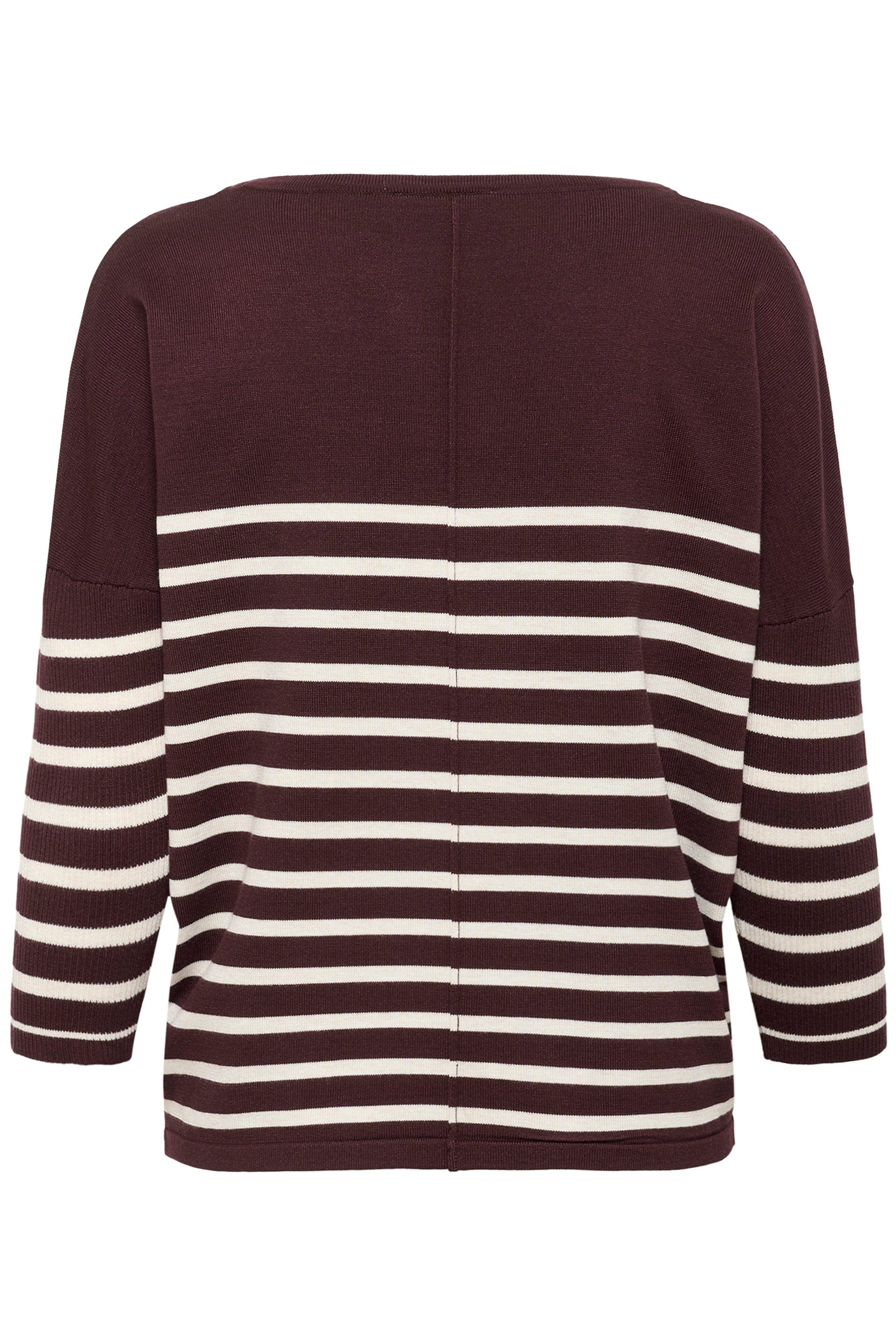 Mila Stripe Pullover - Decadent Chocolate Fog - Image 6