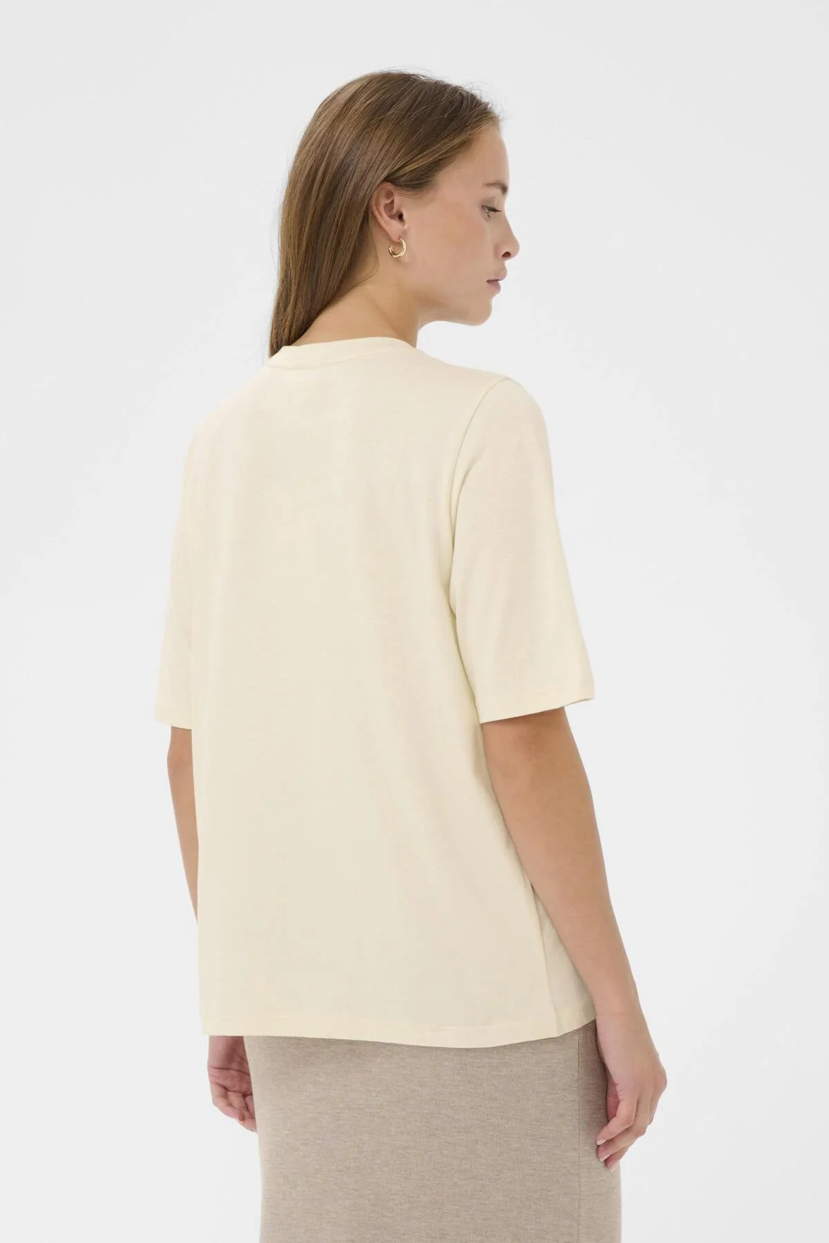 Octavia Graphic T-Shirt - Crème - Image 4