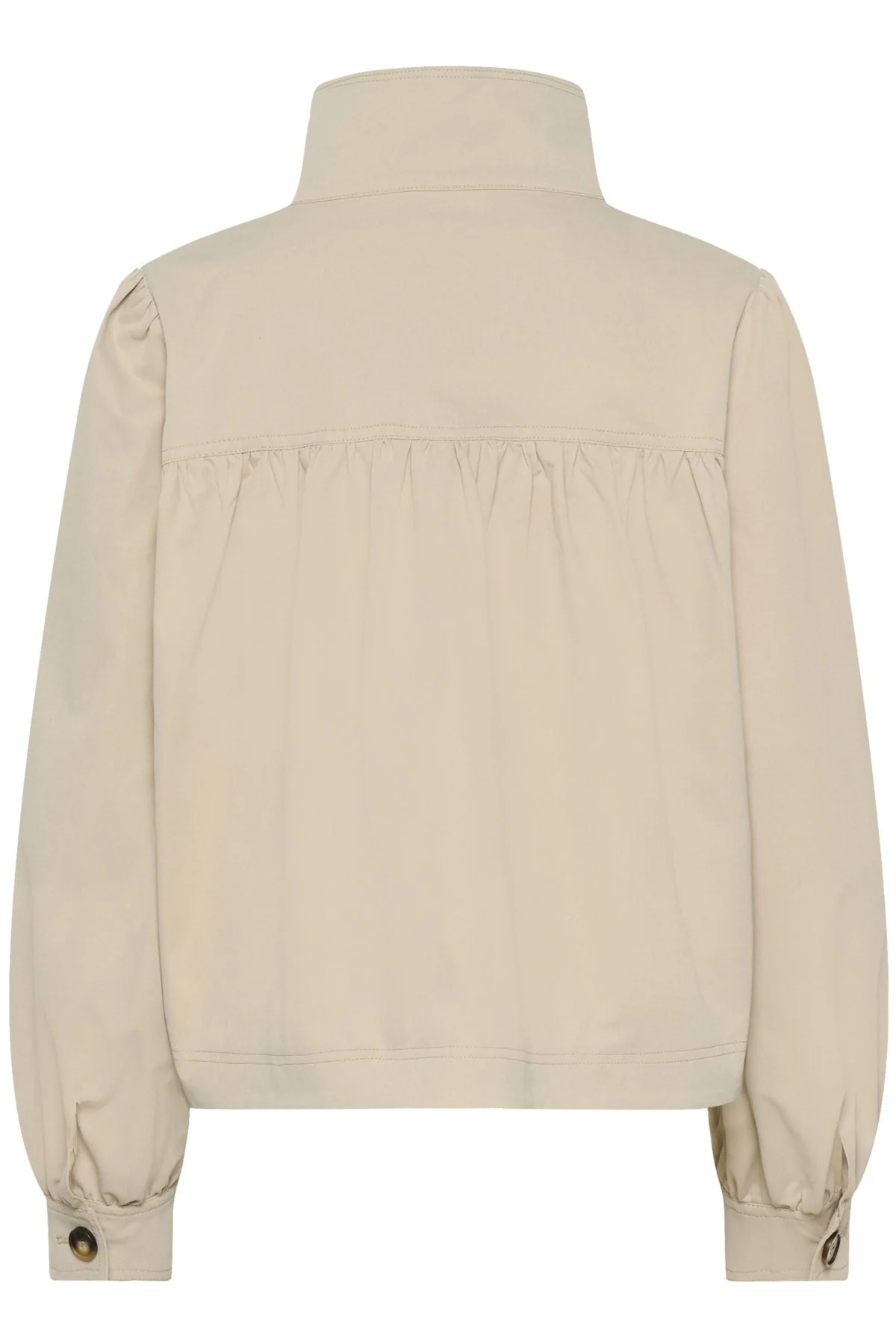 Olina Cropped Jacket - Oxford Tan - Image 6