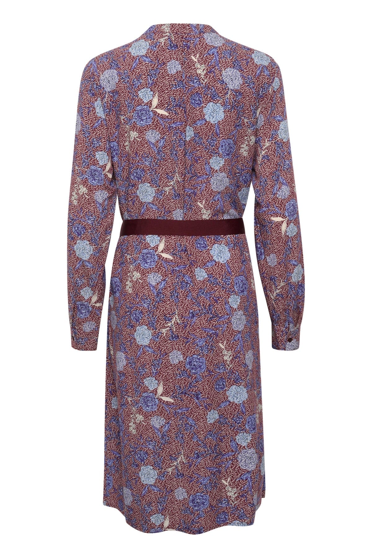 Palavi Printed Dress - Tawny Port Botanical Garden - Image 2