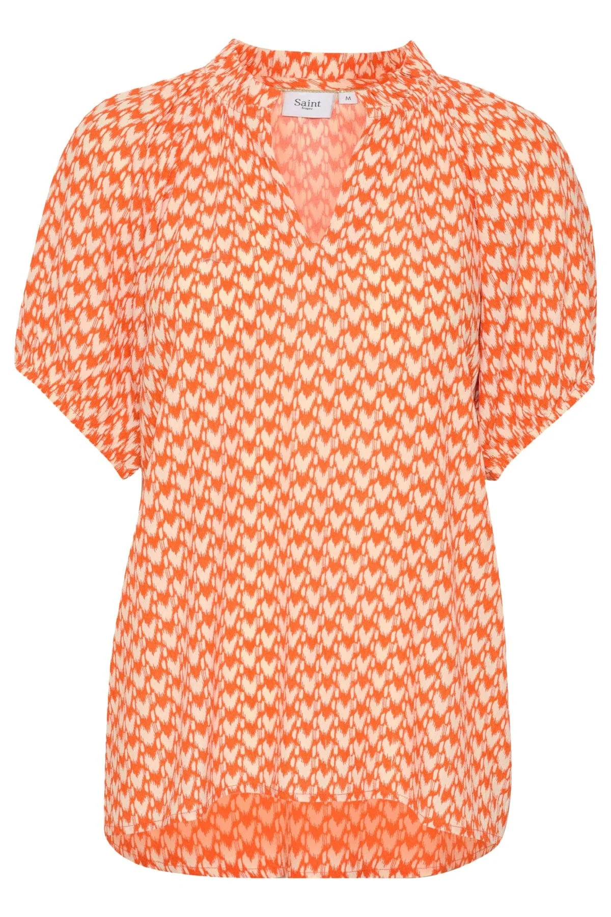 Tessa Short Sleeve Blouse - Tigerlily Graphic